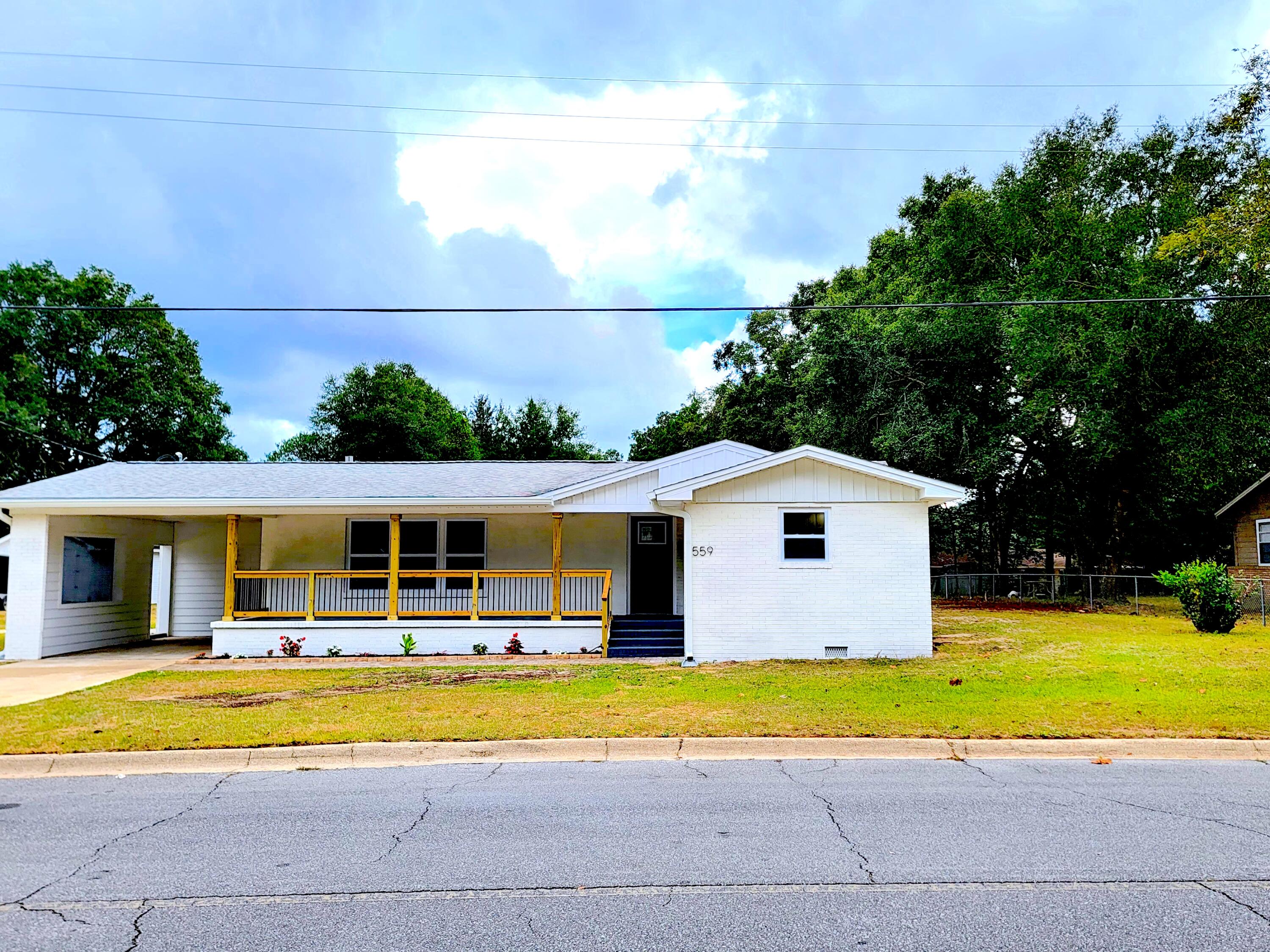 REDUCED PRICE! Fully Remodeled and ready for a new family come check out this amazing 3/2 ranch style home in Crestview. Built in 1948 you will love the historic charm of this property. It has been fully restored and updated to its former glory including a brand new kitchen with granite counters and appliances, flooring, paint, lighting, Hvac replaced, fully rewired with new sub-panels, all new plumbing, all windows and doors replaced, and so much more. This remodel was done with great care and it ready for a new family to enjoy. Contact us today for your private showing!