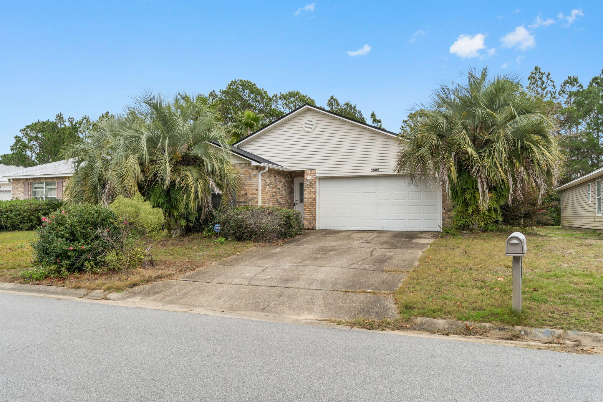 Nestled in the conveniently located neighborhood of Hidden Shores this 3 bedroom, 2 bath home also features a great sized bonus room, open floor plan, and a private backyard. Have peace of mind with a new roof just installed March 2022 and a water heater in 2020. Walk inside and you'll find two bedrooms with ample closet space and a shared bathroom between them. Keep walking down the long hallway and you'll find the formal dining room which is also perfect as a flex space (office, game room, or play room!). The great sized kitchen has a functional island, pantry, and also room for an eat in kitchen space and it's open to the very spacious living room! The master bedroom is well appointed with a bathroom featuring two walk in closets and double vanities. The backyard is a nice private space with no backyard neighbors. (Note: one bedroom not pictured)