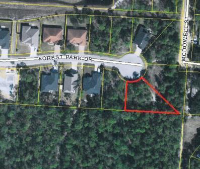 This large lot in the cul de sac has beautiful tree placement. You won't find many lots like this that back up to the State Forest.