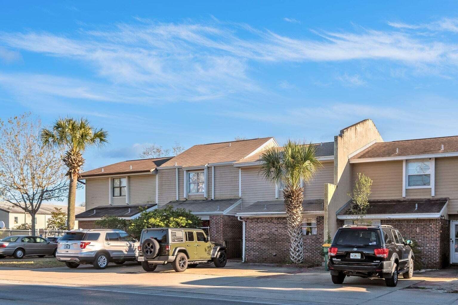 Live in the heart of Destin, less than a mile to the Destin Harbor and Emerald Coast beaches, in this two-bed, two-bath townhome with no HOA, convenient to everything residents and visitors know and love about our coastal community. Encompassing more than 1,260 square feet of living space, this two-story unit is ideal for first-time buyers or investors looking for long-term rentals. Short-term rentals are not allowed here per City of Destin. The first level of this unit is home to the living room with a wood-burning fireplace and dining areas as well as the updated kitchen, which features plentiful storage, newer stainless steel appliances and a coordinating backsplash that matches the granite countertops. This floor also boasts a full bath with walk-in shower and laundry.