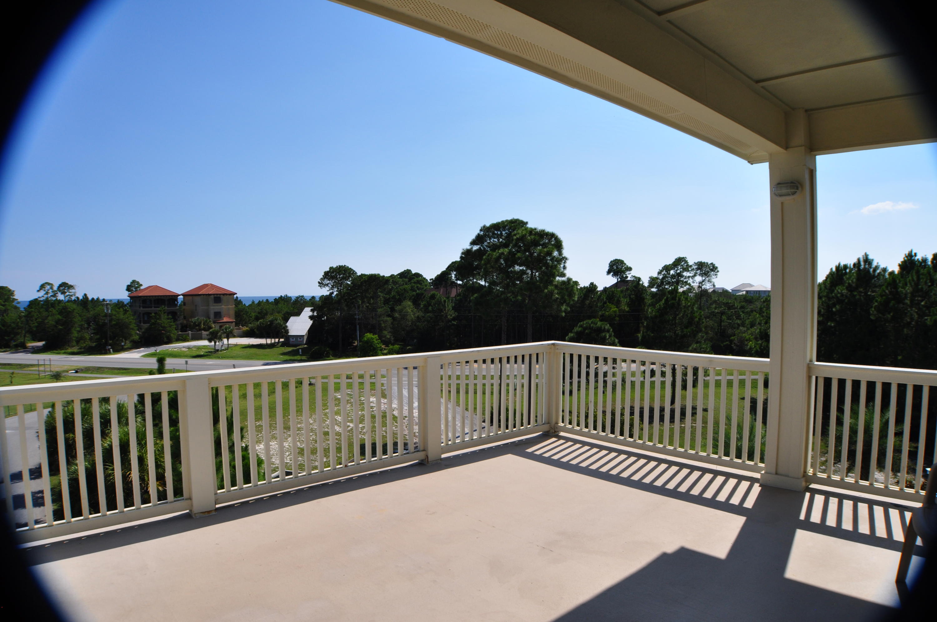 Looking for a home with Gulf Views. This 3 story home has expansive Gulf views from both scenic decks. This truly unique home has the feel of ocean front property at half the price. The second story kitchen has granite counter tops, large center island for light dining and above cabinet lighting that sets the ''30-A'' mood. This home is excellent for entertaining with beautiful sunsets and ocean views from both balconies. The large master suite is on second floor with plenty of closet space and double vanities in master bath. The third floor game room with mini fridge and 2 additional bedrooms is perfect for relaxing with family and friends. The garage is not included. Water, Basic Cable, and Internet Included. Electricity not included. 3 month min lease. 2000 Security deposit.