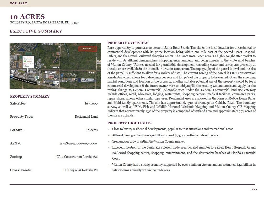 SANTA ROSA PLANTATION - Land