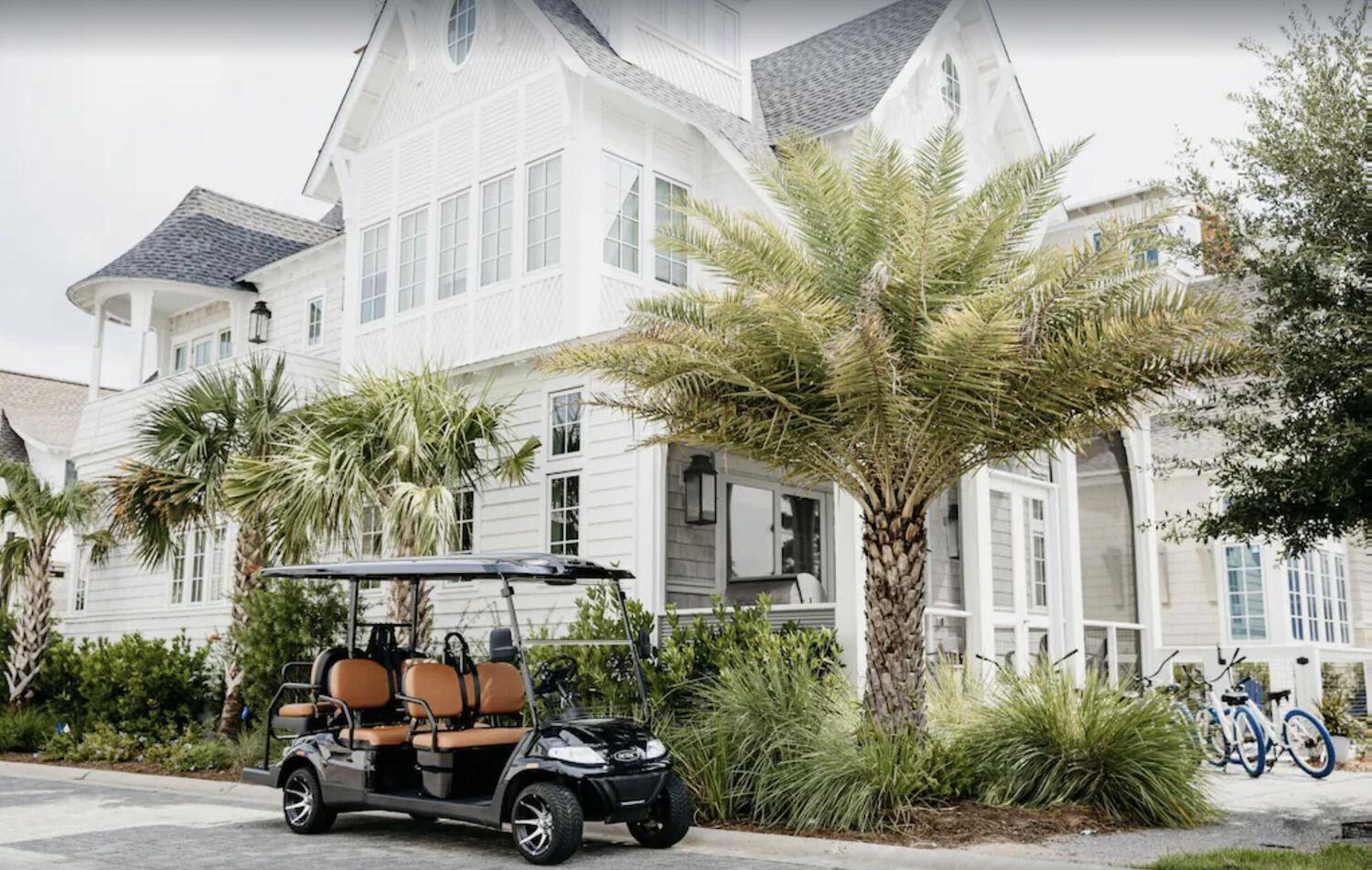 Seeking a long-term rental opportunity along 30A? This residence is located within the highly sought-after Grace Point neighborhood. This 5-bedroom, 5.5-bathroom home exudes an enchanting sophistication with plenty of space to accommodate your family and occasional friends who drop in for a visit! 

From the regal exposed beams to the shiplap walls, a designer's palette, and top-tier professional appliances, this property will have you feeling right at home. Outside you will find a screened porch complemented by your private heated plunge pool and a deck equipped with a gourmet outdoor kitchen.
This gated community is within walking distance of The Hub (formerly known as The Big Chill,) restaurants, and entertainment. Between the high quality finishes, mesmerizing Gulf views from the rooftop, and architecture reminiscent of Nantucket's quintessential charm, this residence is sure to impress! Take advantage of this opportunity for an elevated lifestyle on 30A with a 6-12 month lease term.