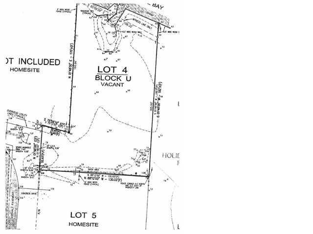 HOLIDAY SHORES ESTATES - Land