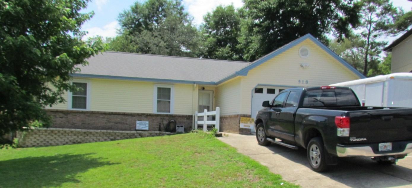 This 3 bedroom 2 bath home welcomes all with being pet friendly and hugh yard perfect for family and entertaining. Fenced backyard with shed and built in fire pit. The house features tile & carpet, large living room, easy flow kitchen & even washer and dryer (non-warranted). Owner will consider pets with a refundable pet deposit and a non-refundable pet fee to be determined by owner. Any pet must be spayed/neutered, housebroken, current on vaccinations and NO puppies or kittens. All adult persons intending to live at the property must fill out an application and be on the lease. Renter's Liability insurance required.