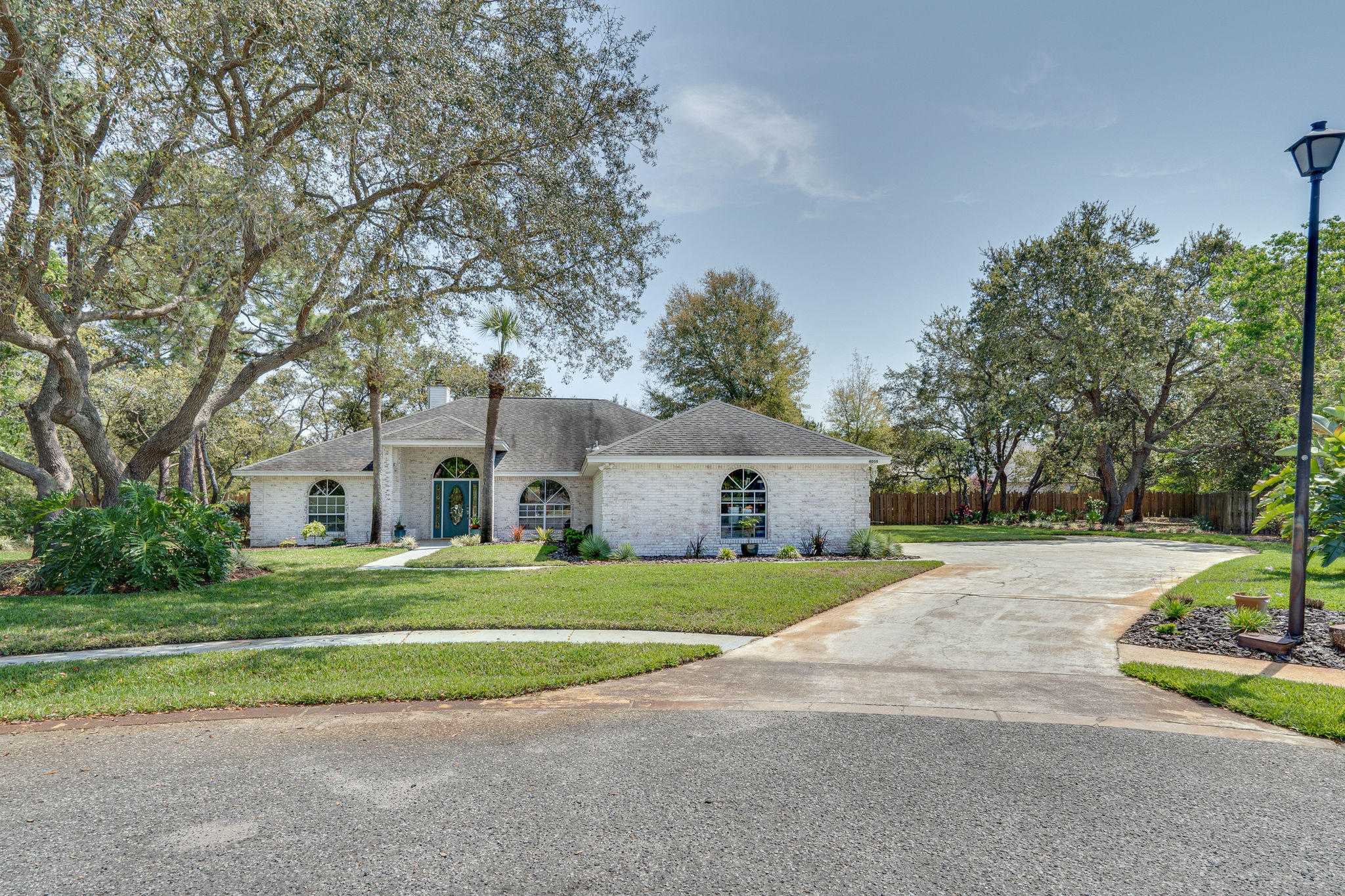 New Roof installed! Beautiful turn key custom built brick home in desirable Eagles Landing! This 3br/2ba home with an open floor plan has it all! There are beautiful hardwood floors in the living area and bedrooms. The kitchen features stainless steal appliances, tile floors and granite counter tops. The large master suite offers tray ceilings, his and her walk in closets and a completely updated master bath with dual vanities, a walk in shower and large tub. Guest bedrooms also have walk in closets. Other updates in 2020 include an updated second bath, new AC, hot water heater, privacy fence along the back of the property and new irrigation pump. All dimensions to be verified by the buyer.