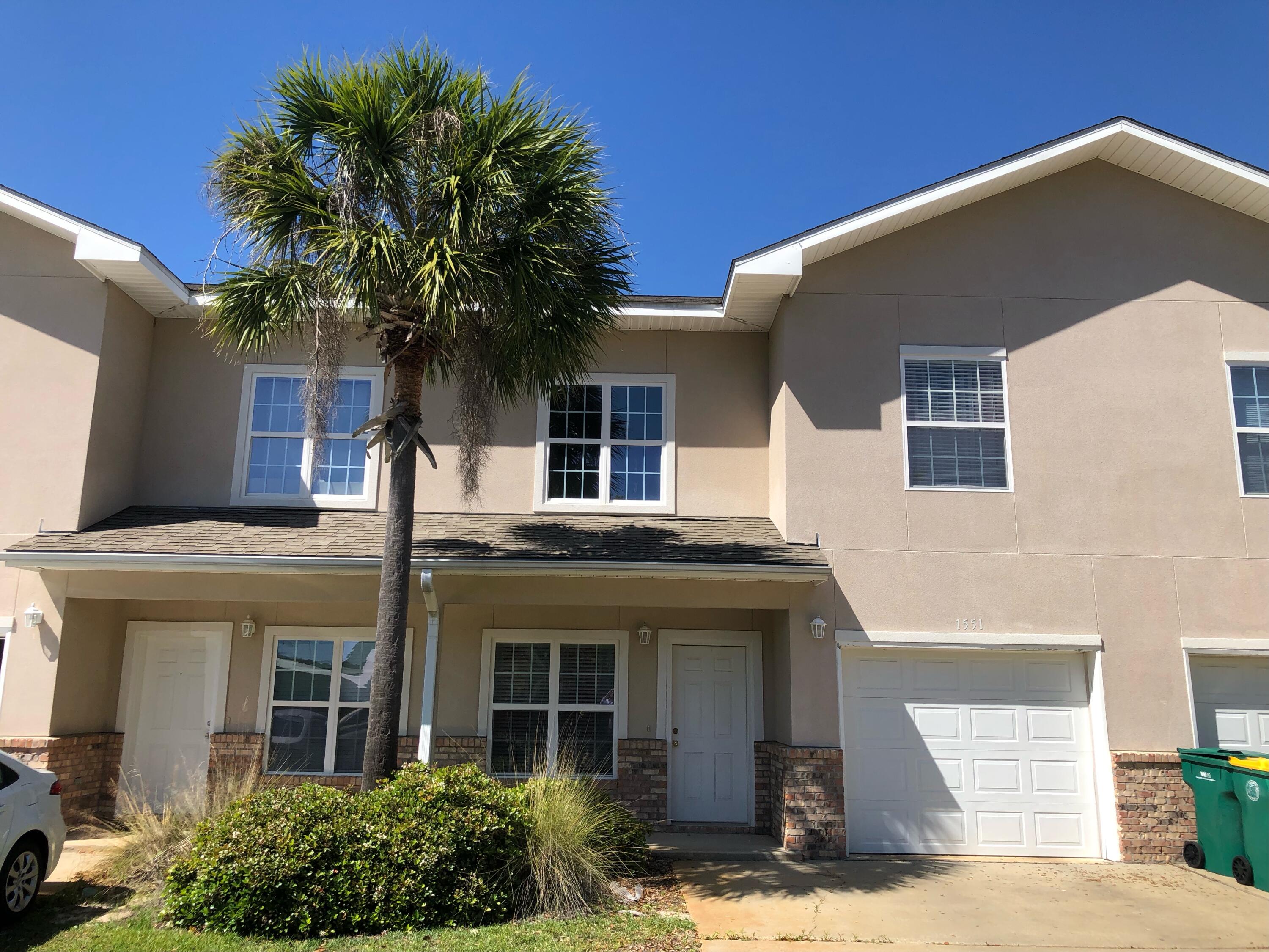 Beautiful 2-story townhome convenient to Hurlburt AFB, Northwest FL State College, Shopping and Restaurants! This unit features a spacious main living area, granite countertops, & stainless steel appliances (ice maker not warranted) in kitchen, over-sized master suite with a large walk-in closet and huge master bath. There is even a 1 car garage! Sorry NO PETS & NO SMOKING! Any person 18 years old or older must apply separately. Tenants required to carry renter's liability insurance.