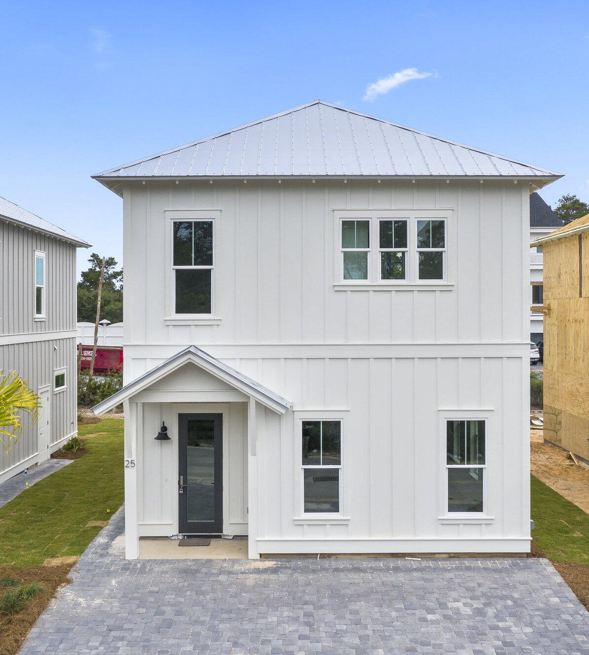 New construction in Inlet Beach. Enjoy close proximity to Scenic Highway 30A, and 
the beautiful beaches of South Walton. Crafted for the home buyer with impeccable taste, the home boasts 4 bedrooms and 3.5 baths. The master bedroom is located on the first floor with three bedrooms on the second with a flex space ideal for a media area or office. Highlights include hardwood flooring, custom tile in baths, crown molding, tankless water heater, and electric car charging station. The kitchen features subway tile backsplash, quartz countertops, stainless steel appliances, and gas stove. Located near 30Avenue, Lake Powell, Rosemary Beach and many of the notable attractions and restaurants this area is known for, this is home perfect for a primary residence, second home or investment property.