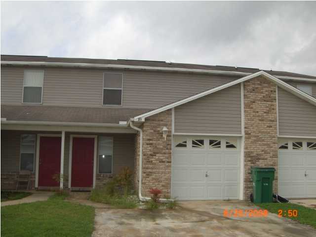 Wow! A townhouse WITH a garage and 3 bedrooms!  Centrally located between both Eglin AFB and Hurlburt AFB this two story townhome has an open floor plan, a large great room area with new vinyl planking and kitchen downstairs and 3 bedrooms upstairs. All new carpet in bedrooms.  Back yard is privacy fenced. Come and see.  NO PETS