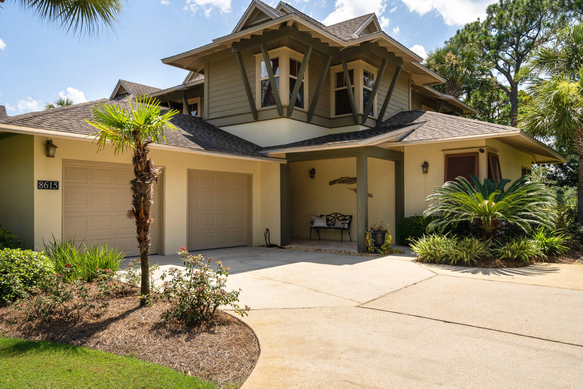 Highly sought after Magnolia Bay duplex with a 2-car garage, lake view & golf course view! This spacious townhome offers a convenient first floor master bedroom in addition to another master and guest bedroom on the 2nd floor. Quality details throughout with 2 brand new HVAC systems 2019, 10' ceilings, 8' mahogany doors,travertine tile throughout the living area, granite counters, high end new range & dishwasher, and ample storage opportunities. Relax on the private screened in porch while gazing over the 8th fairway of Baytowne Golf Course. The back of the home faces west to see the Baytowne fireworks from your back yard! The Magnolia Bay pool, Baytowne Marina, Tennis Club, Village of Baytowne Wharf are all just a quick walk or golf cart ride away! As an introduction to the Sandestin lifestyle, we invite our new owners to explore amenities that make Sandestin special. The listing brokerage and seller(s) are presenting the buyer(s) of this property with (2) 90-minute rounds of Tennis court time, a golf foursome at one of our three championship courses, a round of golf for up to four (4) players and an invitation to "Club Night" at the unrivaled Burnt Pine Golf Club.
Sandestin Golf and Beach Resort is a major destination for all seasons and all ages, and has been named the #1 resort on Florida's Emerald Coast. This magical resort spanning over 2,000 acres is comprised of over 70 unique neighborhoods of condominiums, villas, town homes, and estates. The resort features miles of sandy white beaches and pristine bay front, four championship golf courses, a world-class tennis center with 15 courts, 4 resort swimming pools (and 15 private neighborhood pools), a 123-slip marina, a fully equipped and professionally staffed fitness center and spa, meeting spaces and The Village of Baytowne Wharf, a charming pedestrian village with events, shopping, dining, family entertainment and nightlife. For true golf cart community living, Grand Boulevard is just outside the resort gates and provides access to additional shopping, dining and entertainment  all without traveling on Hwy. 98.  Come to Play, Stay for Life!