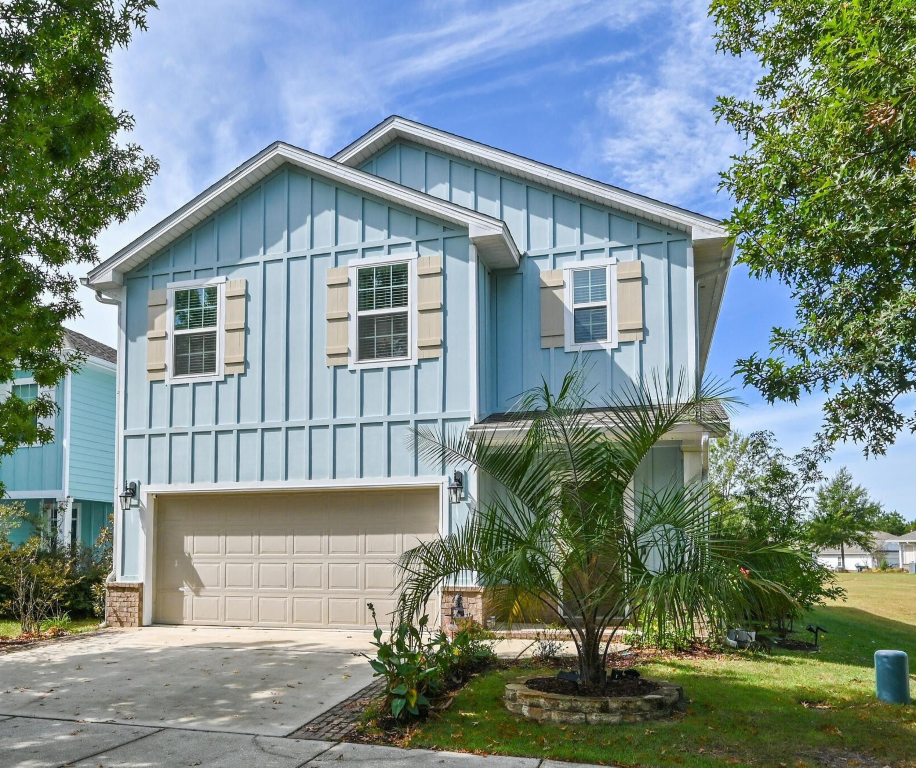 Located in the heart of Freeport within Walton County, this spacious 5BR/3BA home offers an excellent opportunity for buyers seeking newer construction, more space, and convenient access to the beaches of the Emerald Coast. Just 15-20 minutes from the Gulf and a short drive to Santa Rosa Beach, Destin, Niceville, and surrounding Emerald Coast communities, this location appeals to both local and out-of-state buyers relocating for coastal living and affordability. The home is convenient to Publix, dining, schools, Hwy 331, and I-10 for easy commuting to nearby coastal and inland areas.

This is one of the few true five-bedroom floor plans available in LaGrange Landing and sits just steps from the community pool. The open-concept main level features LVP flooring, a bright living area and a kitchen with granite countertops, stainless-steel appliances, a modern backsplash, and an oversized walk-in pantry. A downstairs bedroom and full bath provide flexibility for guests, multi-generational living, or a home office. The private, fenced backyard offers a comfortable outdoor space for relaxing or entertaining.

Upstairs includes a secondary sitting area, a large primary suite, and three additional bedrooms. A split HVAC system allows separate temperature control upstairs for added comfort and energy efficiency, and the home includes a whole-home water filtration system.

LaGrange Landing offers a community pool, large green space, a fishing dock, and a scenic waterside path leading to a creek with access to the Choctawhatchee Bay, ideal for paddleboarding and kayaking. With a rare five-bedroom layout and a convenient Freeport location near the beach, this home provides a practical and appealing option for buyers exploring the Emerald Coast.
This Freeport home is ideal for those searching for Emerald Coast real estate, coastal homes near 30A, or spacious family homes in Walton County.