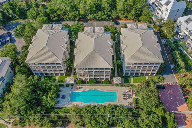 Located in the gated community of Villas at Seagrove Beach, offering gulf views and a deeded beach access!  This spacious 4 bedroom, 3 bath condo is only steps to the heated pool, pedestrian gate, deeded beach access and bike path. The condominium is located in the heart of Seagrove Beach and is convenient to shopping, dining and the neighboring coastal towns of Seaside, Watercolor, Alys Beach and Rosemary Beach.   A302 features 4 bedrooms with 3 of the bedrooms being en-suite, the dining and living rooms have 9'ceilings, creating a spacious open floor plan. Villas at Seagrove Beach is a low density setting with only 24 total residences  Don't miss out on this rare opportunity!