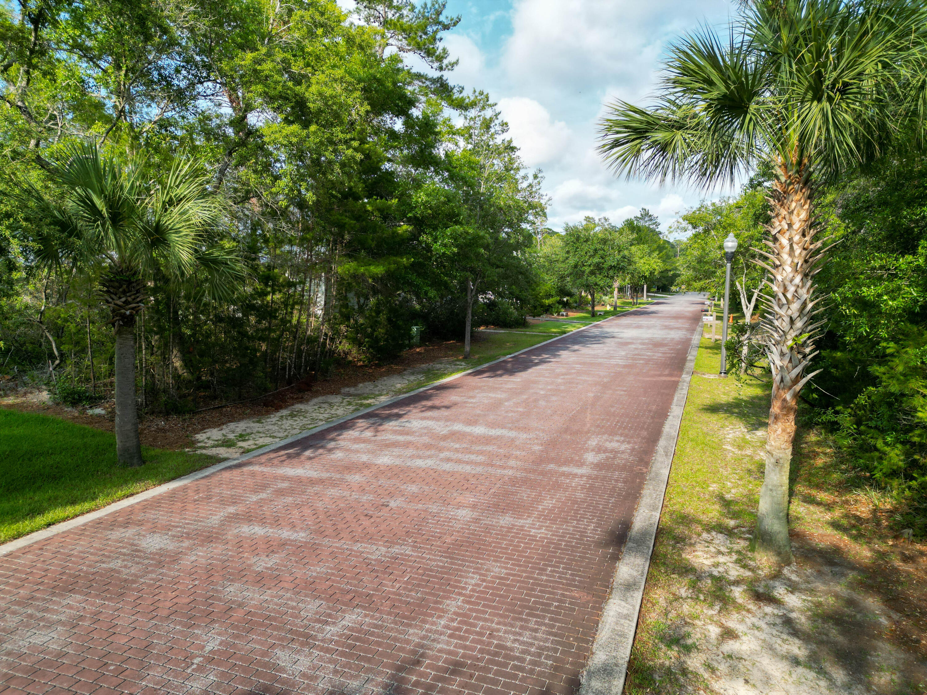 A quiet residential pocket of Santa Rosa Beach gives you a stable canvas for a custom home. Defined by a red brick street, mature trees, and the rare advantage of a true no flood zone. 

The setting has a natural continuity that supports a refined layout, steady light, and long-term calm with no short term rentals disrupting the rhythm of the neighborhood. 

The lot's shape and canopy allow a clean architectural line, a private outdoor living core, and a build that feels rooted rather than imposed. Proximity to 30A and the beaches adds function without sacrificing the quiet that defines the area.