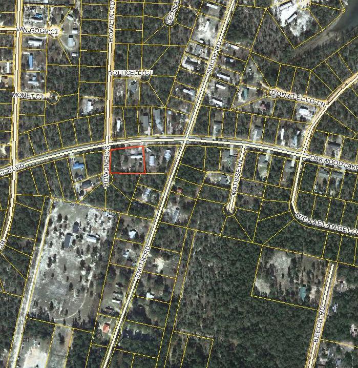 .73 acre parcel in west side of Denial Springs, Mobile Home on property built 1993, 3br, 2 ba