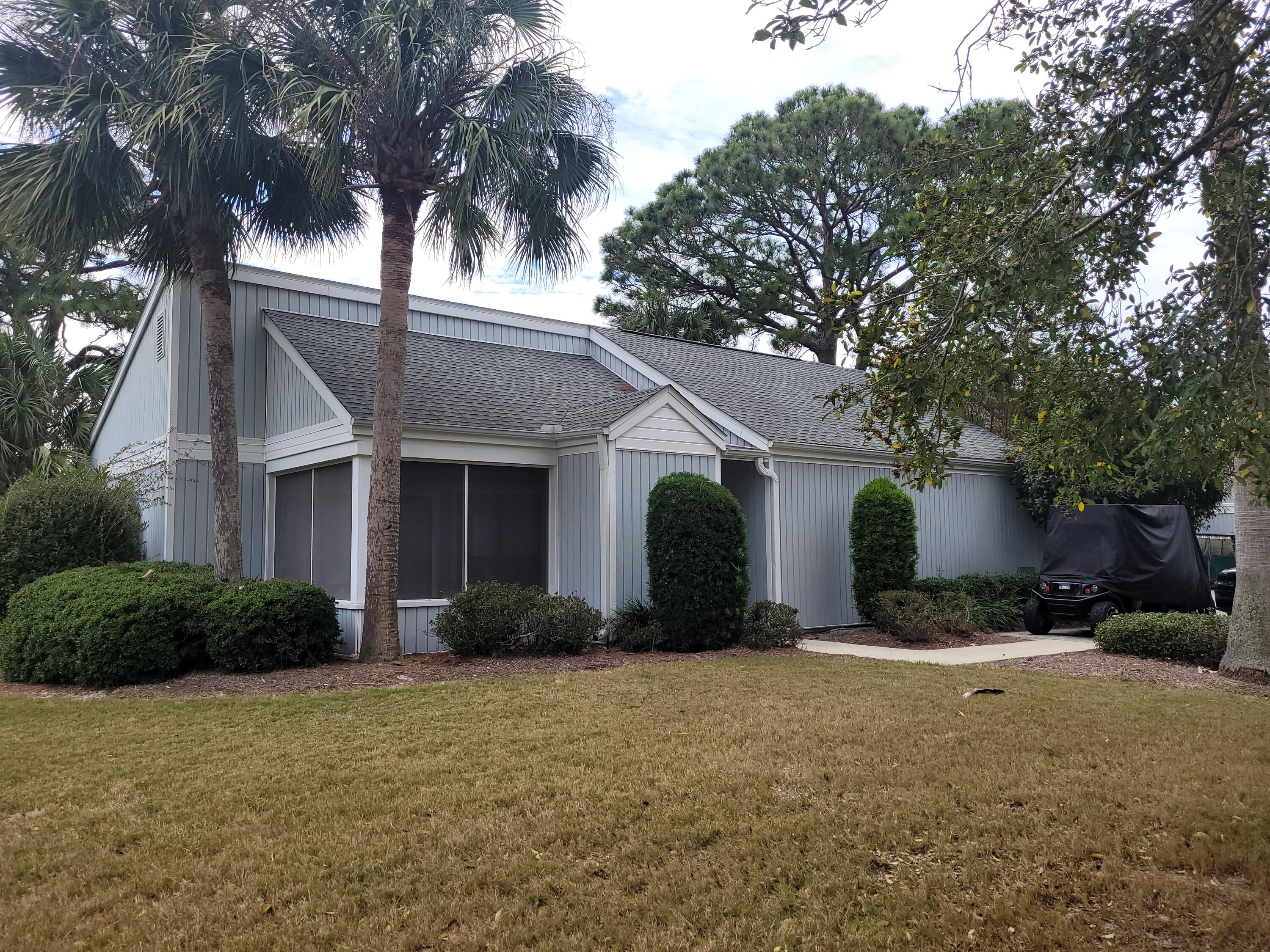 3 bed 2 bath single story now available for 6 month lease! FULLY FURNISHED WITH ALL UTILITIES & GOLF CART INCLUDED! Updated kitchen & master bath, tile flooring in main living areas. 2 Screened in porches, front & back with views of the lake.
Come see what all a Resort Community has to offer. Amenities available with the lease of this home (for a one-time, $150 administrative fee per lease term) are daily kayak, bike and boogie board rentals, daily tennis court time, fitness club access (with spa and steam rooms), access to the resorts four pools, and discounts on golf and beach set-ups. This is in addition to any amenities specific to this property's neighborhood and is an exclusive offering with this listing.