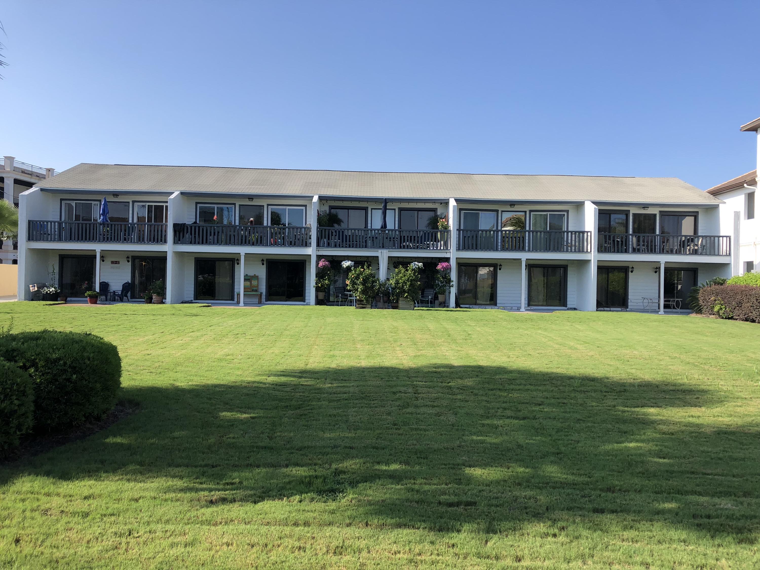 Great two story townhome, with garage and a slight view of the gulf!! Two bedrooms and two full baths on first floor. The living, kitchen and a half bath are on the second floor. Fully tiled throughout. Completely repainted. Washer and dryer in garage. Security deposit required.