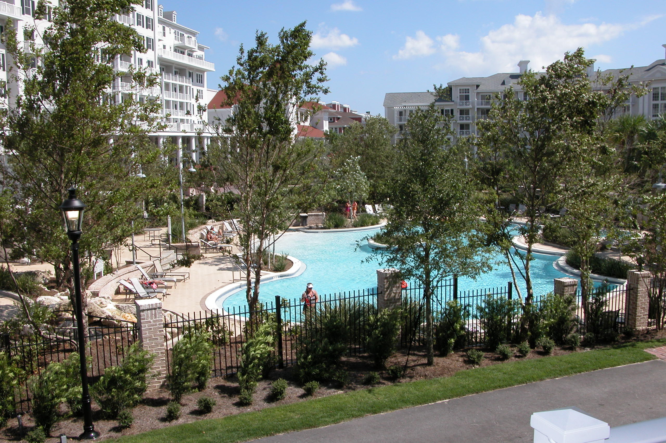 This 1/1 in Bahia has a Beautiful View of the pool from the private balcony It is updated with Granite Counters and extra closet space. Amenities included for the lease of this home are daily kayak and bike and boogie board rentals. Daily tennis court time, fitness club access (with spa and steam rooms), access to the resorts three pools, and discounts on golf and beach set-ups are also included. This is in addition to any amenities specific to this property's neighborhood and is an exclusive offering with this listing. An administrative fee of $100 may apply.
