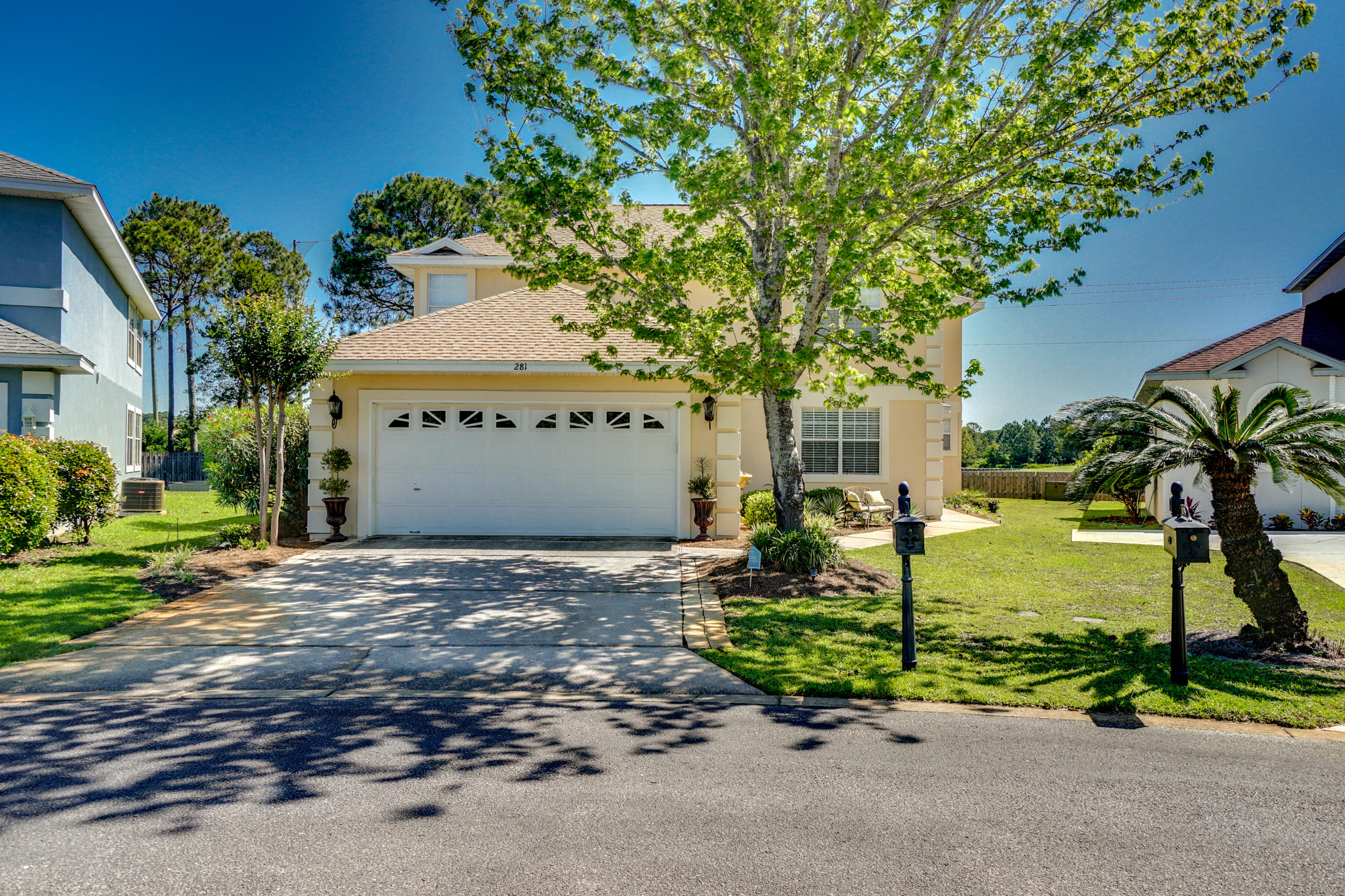 This two-story home is located in the Emerald Lakes Community. The first floor features an open floor plan and soaring ceilings in the entry and family room The family room has a magnificent fireplace and formal dining room both are perfect for entertaining. The master suite, located on the first floor includes french doors off of a beautifully, tranquil outdoor living space, a jetted tub and large walk-in closet. Out back you will enjoy the tranquil surroundings overlooking the golf course. Upstairs you will find a loft area and two bedrooms that share an over-sized Jack and Jill bathroom. This home has large gas powered generator. An additional bonus space with high ceilings can be turned into a huge loft area, office or 4th bedroom. Emerald Lakes' amenities include gated entry, swimming pool, tennis courts, basketball, and picnic area. But best of all is having a quiet neighborhood in such a fabulous central Destin location near great restaurants, entertainment, shopping and beautiful beaches! Buyer must verify all data and specifications.