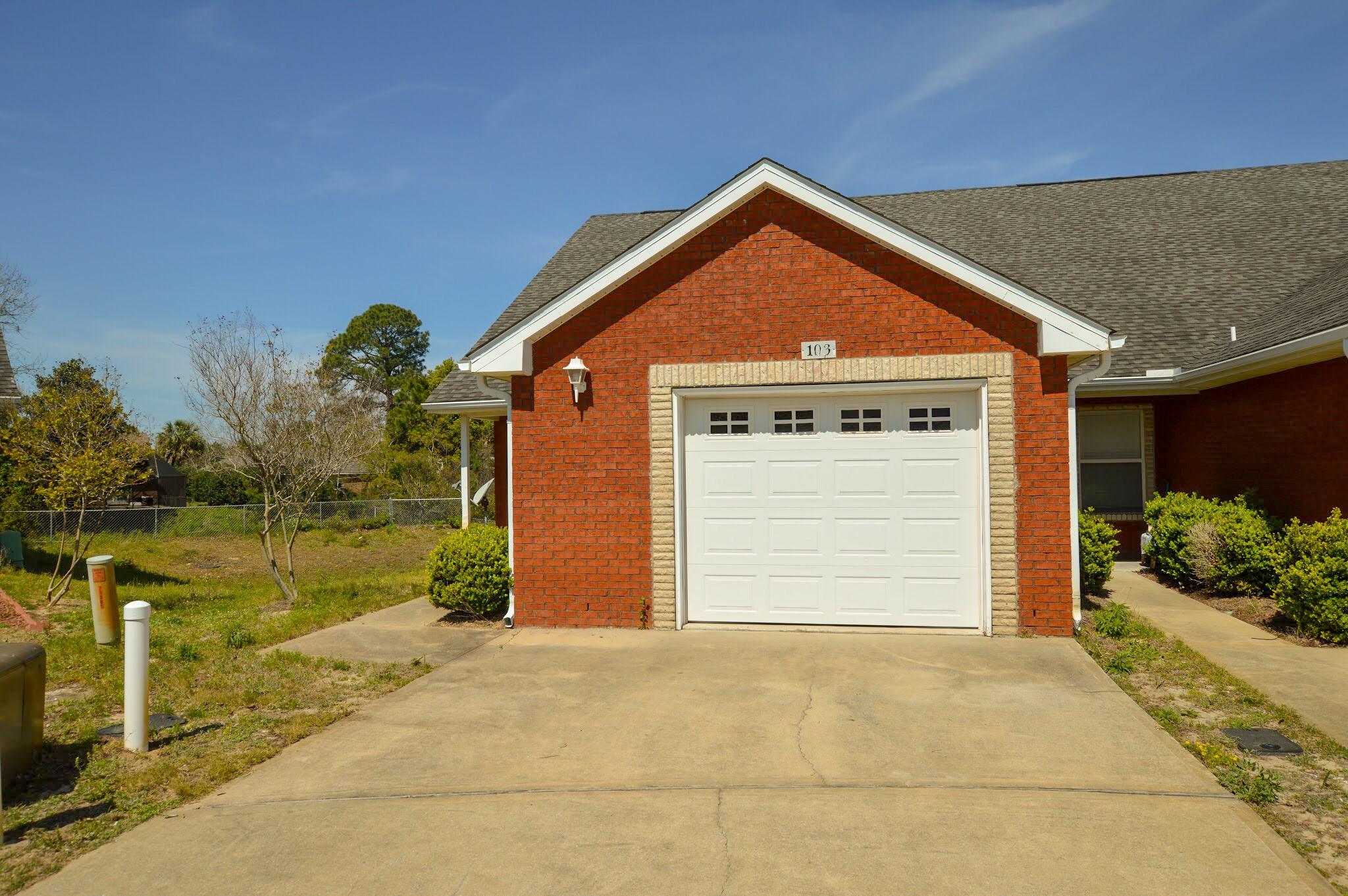Walk to beach, townhome built in 2005 - 3 bedroom 2 baths with a 1 car oversized garage. Lots of storage space, master bedroom & bath downstairs :)
Corner unit, great home or vacation home or rental property. VA, FHA loans OK!!!!
Neighborhood pool, close to everything! Perfect Location to enjoy all Destin has to offer! Won't last long!