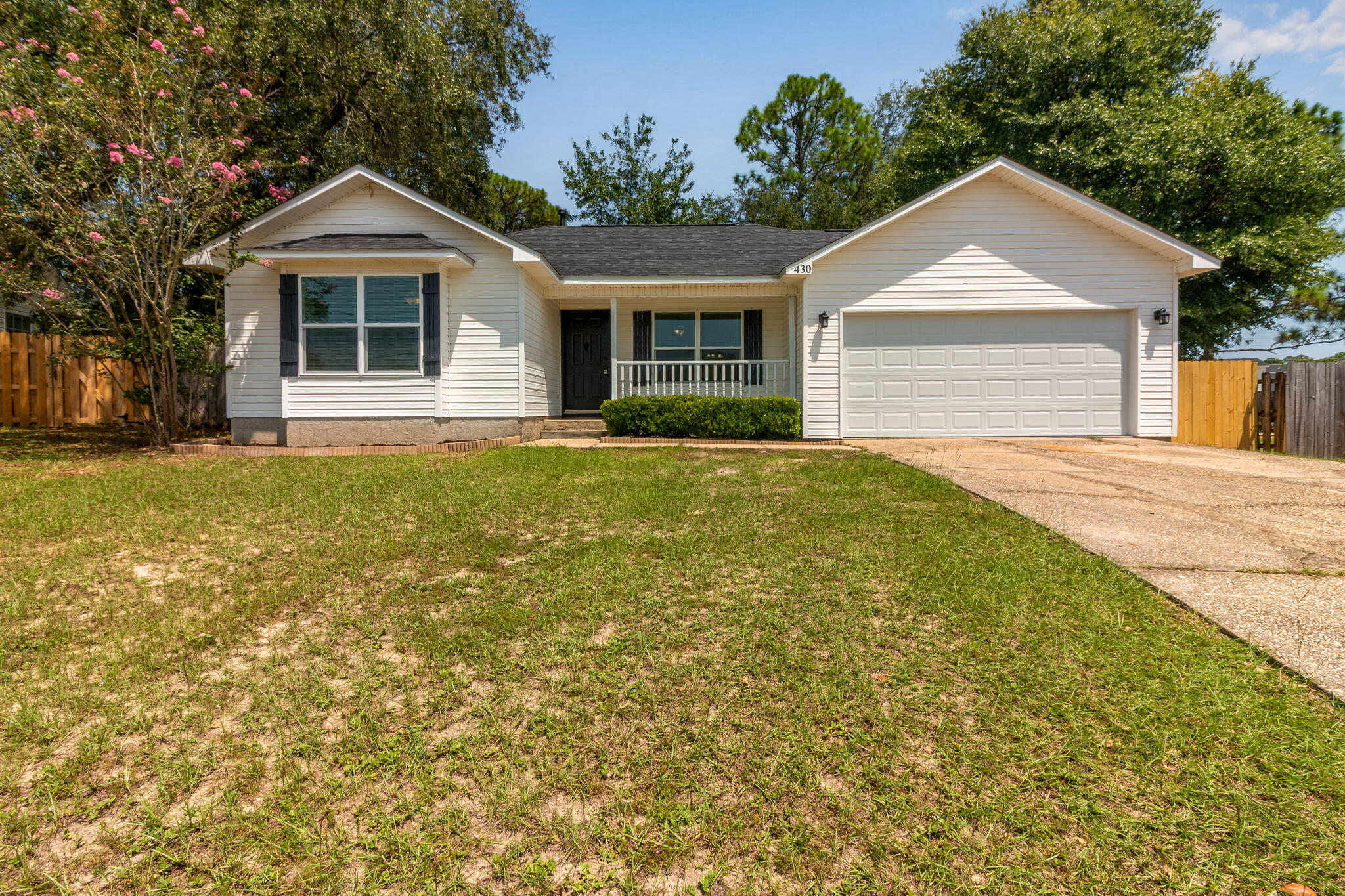 Located in the desirable South Crestview area, this beautifully updated traditional-style home offers both convenience and charm. Close to local bases, shopping, and restaurants, you'll enjoy easy access to everything you need.

Step inside to a bright and airy interior filled with natural light. The kitchen features updated countertops, new appliances, modern cabinets, and a stylish tile backsplash. Bathrooms have been refreshed with new cabinets, granite countertops, and unique tile flooring. Throughout the home, LVP flooring provides durability and a seamless flow. The exterior was updated with energy efficient windows in 2023, and a new roof in 2025. 



 Relax in the shade of the covered back porch, perfect for enjoying quiet mornings or evening gatherings. This move-in ready home blends timeless style with modern updates for comfortable living.