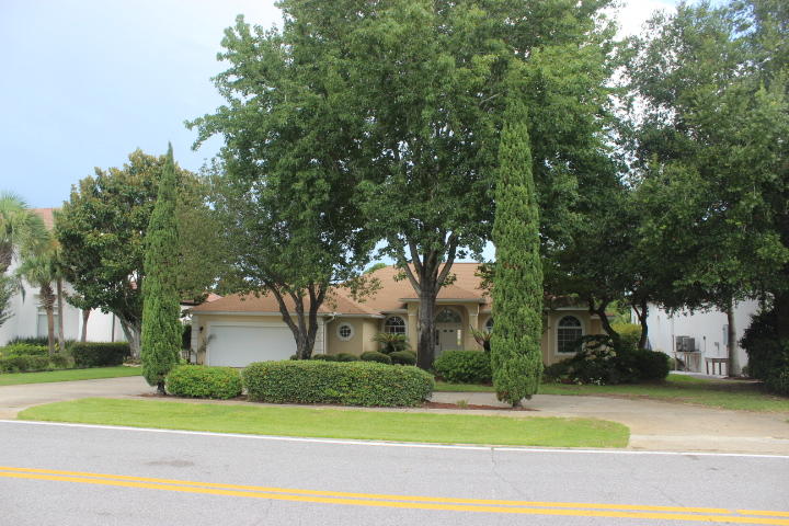 Deep Water with a dock for a large boat the exclusive Indian Bayou subdivision. This is the best of both worlds both boating and golf. Indian Bayou has 27 Holes of some of the pristine golf in the panhandle.
This custom home features a split bedroom floor plan with tile in the foyer, kitchen and bathrooms. Bamboo floors in great room, office, formal dining room. Carpet in bedrooms.
The custom kitchen features Granite counter tops with substantial amount of cabinetry for service to the dining room, breakfast area and a pass through to the covered patio overlooking the pool. This is a great opportunity to own in Indian Bayou.