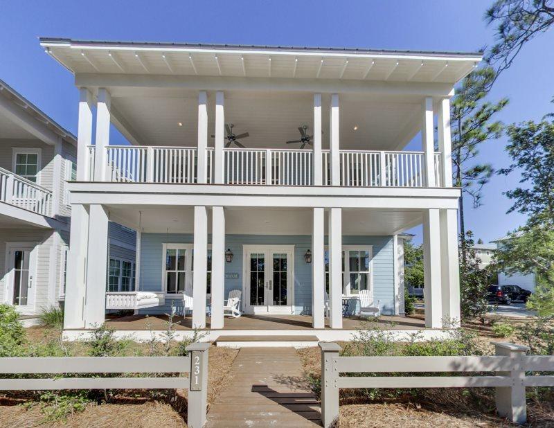 A great opportunity to own a Beach House in Phase 4 ! This corner location offers rear access via Indigo Lane with plenty of parking. Expansive porches offer great space for enjoying the outdoors. This lovely home, built by Romair, offers a great design with Carrera Marble in kitchen and baths, V Groove walls, , 4'' wire brushed oak flooring and second floor double bunks. Furnishings and accessories included with a small exclusions list.
