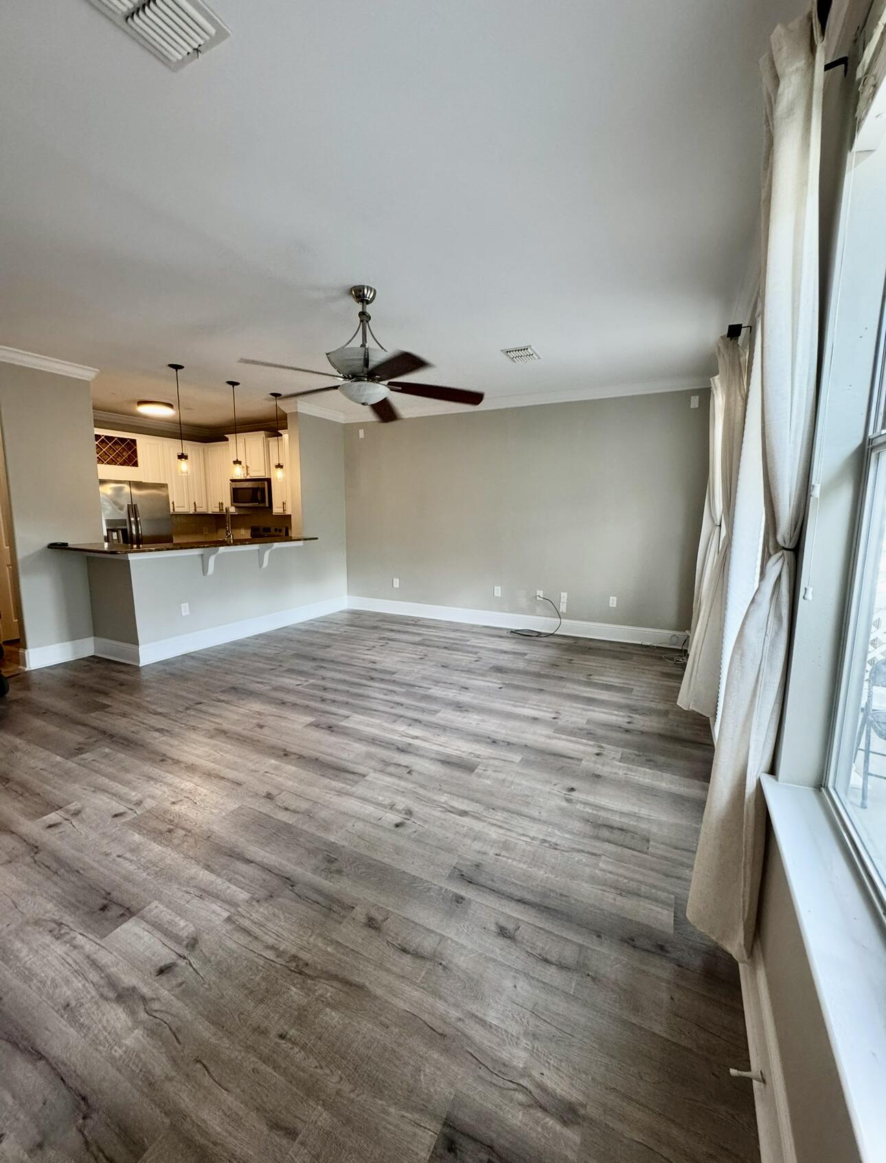 Clean, updated spacious townhome is move in ready.  Conveniently located in the sought after community of Eagle Bay. This three bedroom, two and a half bath townhome is adorable with serene views of the pond.  Just a few miles from public beach access. Washer and dryer is included and pet friendly with pet deposit and some restrictions.