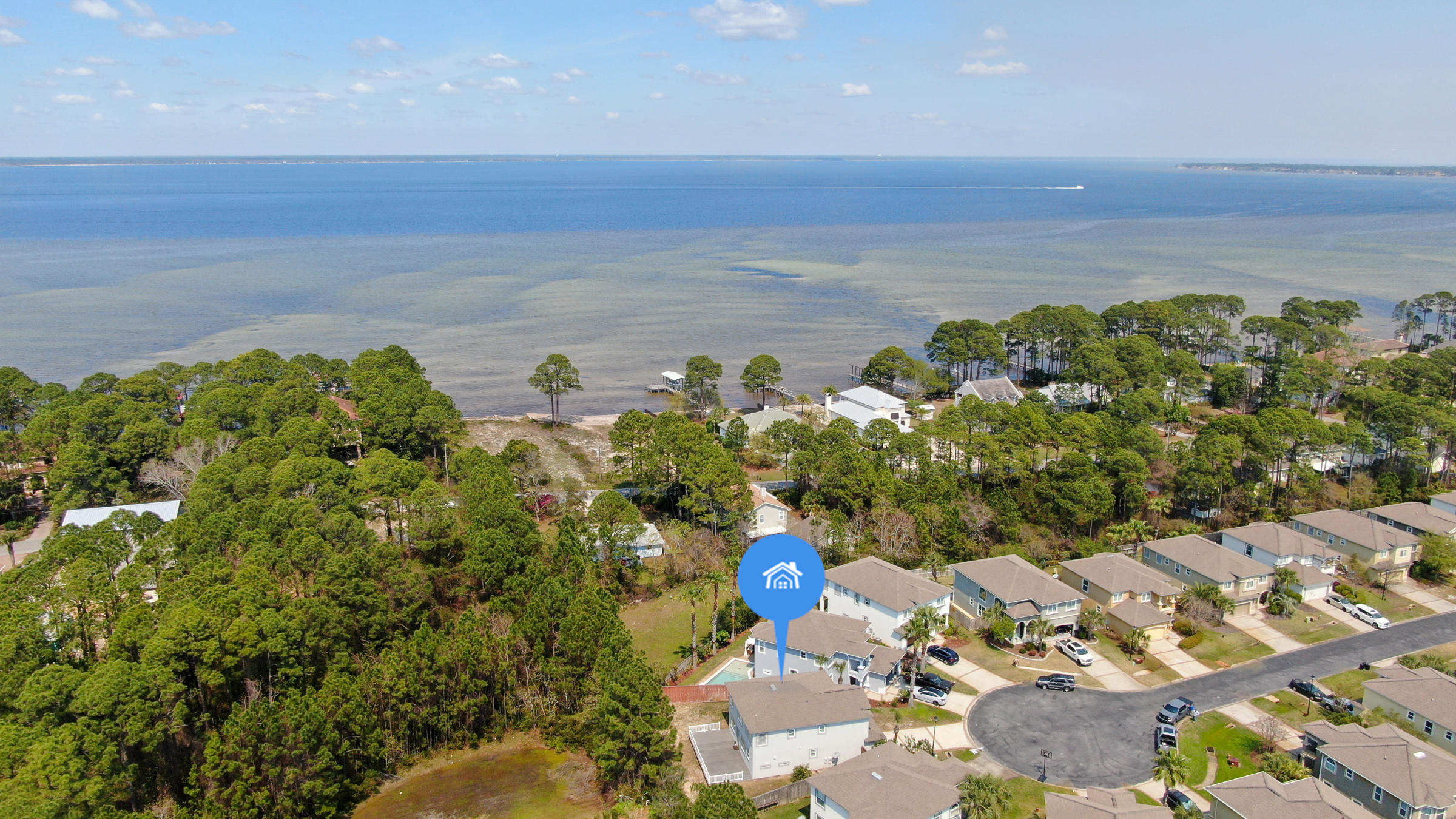Don't miss out on this beautiful freshly-painted cul-de-sac family home with huge master suite, tons of storage, large backyard deck, gas range, block wall construction, water softener, and so much more! Baywalk Landing is in the heart of Miramar Beach just minutes from amazing beaches, tons of local restaurants, Silver Sands Outlet Mall, Seascape Golf Beach and Tennis Resort, Sandestin Golf and Beach Resort, Baytowne Wharf, and all that the Destin/Miramar Beach area has to offer. This location is just a couple blocks from Choctawhatchee Bay with a public boat launch at Legion Park. Enjoy the playground, covered table area, basketball court, or launch your kayaks, paddle boards, and watercraft just around the corner from your house. Call to schedule a private showing today!