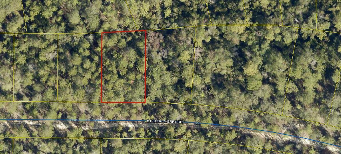 Wooded lot, manufactured/mobile homes allowed. Road access is wooded.