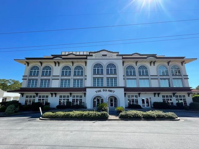 Professional 2nd Floor office space located in the Summit Office building located in Miramar Beach, FL.  This 2nd floor unit is located just off the elevator.  It consists of a reception area, conference room & 5 executive offices.  The space has beautiful floor to ceiling windows in a few of the offices.  The lease rate structure is as follows:  $25/SF base rent + $14.80/SF Association Dues = $5130 per month.  All utilities are included in this monthly rate.  We currently have adjacent space for lease here as well if your client needs more space.