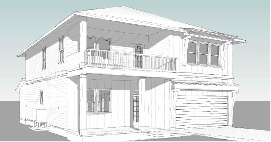 4 Beds | 3 Baths | 2,933 Sq Ft | Built 2025 No HOA | Flood Zone X | Just 0.3 miles to Public Beach Access #47 New construction built by Armeni Construction just steps from the Gulf. This 4-bed, 3-bath home offers 2,933 square feet of coastal luxury with 10-foot ceilings, LVP flooring, crown moldings, and a built-in electric fireplace. The designer kitchen features quartz countertops, a fireclay farmhouse sink, Samsung appliances, and soft-close cabinetry. Upstairs includes a secondary family room and oversized balcony. Energy-efficient with a metal roof, double-pane windows, R-38 attic insulation, sprinkler system, and keyless entry. Fully fenced yard, paved driveway. Short-term rentals are not allowed. Includes a 1-year builder warranty. Ideal for full-time living or as a second home.
