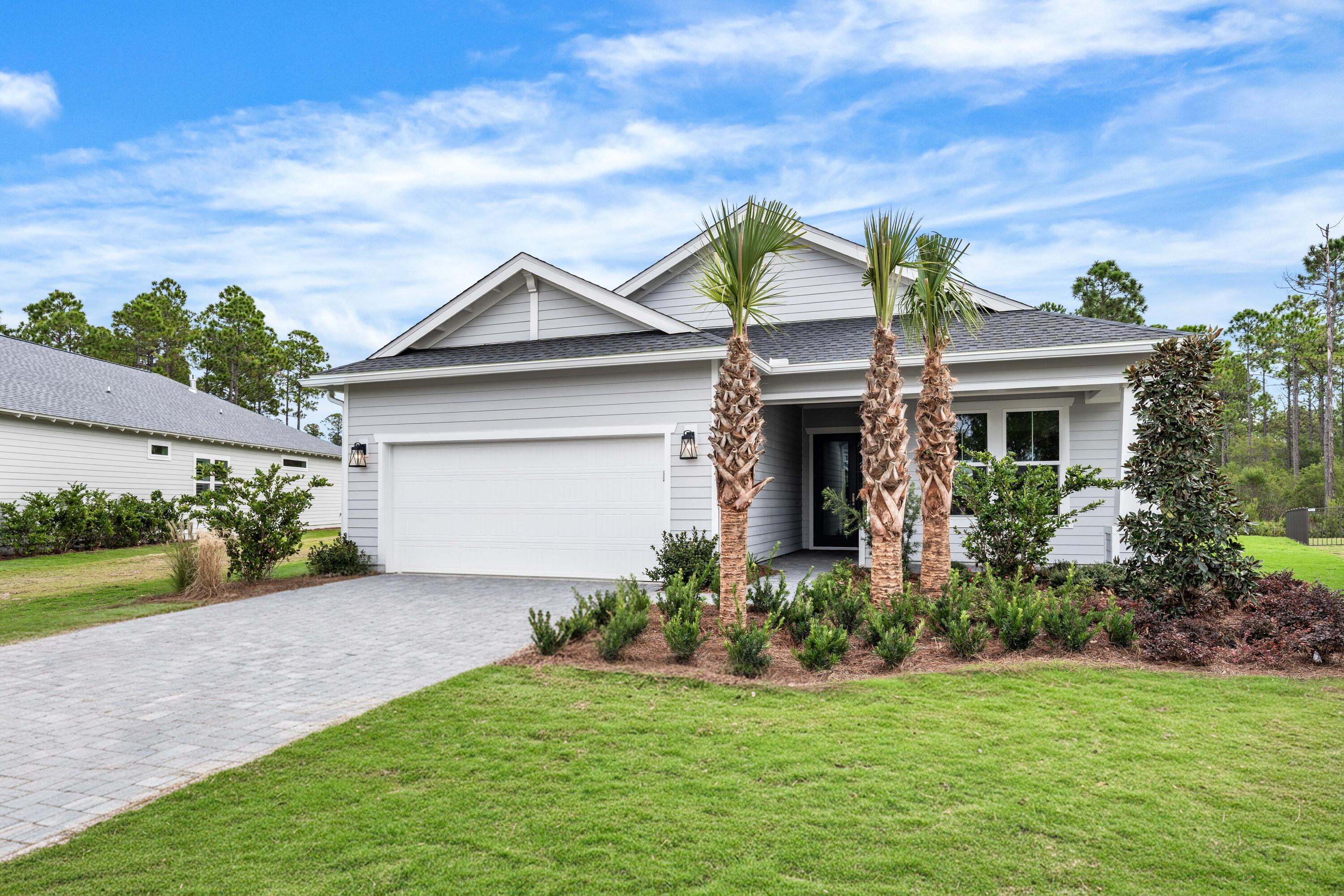 Stunning Water Views!! Refined Coastal Living in Watersound Origins gated Naturewalk section and located on a serene pond! Experience best of 30A living in this, newly built, beautifully designed 3-bedroom, 3-bathroom PLUS office/optional 4th bedroom home located in the highly desirable Naturewalk section of Watersound Origins. Offering 2,355 square feet of thoughtfully planned, single-level living, this home blends coastal elegance with everyday comfort — perfect for families, professionals or retirees seeking a relaxed, resort-style lifestyle. Elegant, high-end interiors: Step through the front door and into an open-concept living area, 10-foot ceilings, and abundant natural light. The living room features a gas fireplace with custom surround — ideal for cozy nights or entertaining... Enjoy rich details throughout, from solid-core interior doors and crown molding to quartz countertops and wide-plank flooring.
The chef's kitchen is both beautiful and functional, boasting solid quartz countertops and upper cabinets extended to the ceiling with interior-lit, glass fronts.
Each of the bedrooms has a dedicated bathroom with 2 bedrooms being ensuite, providing privacy and comfort for family and guests alike. 
Outdoor Living & Upgrades: Step out to your screened-in lanai overlooking a large fenced backyard backing up to a serene pond and peaceful woods beyond, perfect for morning coffee, evening gatherings, or simply enjoying the quiet coastal air. The 2-car garage has ample storage room as well.
Watersound Origins Lifestyle: Living in Watersound Origins means more than just a home  it's a lifestyle. Enjoy access to the community's 10-hole executive golf course, state-of-the-art fitness center, tropical-themed pool, pickleball, tennis, and basketball courts, and miles of walking and biking trails. You're minutes from 30A's white-sand beaches, boutique shops, and local dining yet tucked away in a serene, family-friendly neighborhood. Offering a lifestyle of both modern convenience and appreciation of the natural environment, the 1,400-acre WaterSound Origins community is located near all the highlights of South Walton including beaches, shopping, and dining. Amenities include the Village Commons with resort style swimming pool, an events lawn, fitness center, and sports courts plus parks, walking trails, and access to Lake Powell with complimentary kayaks for residents' use. Origins Golf Club is a six-hole regulation short course located within the community that also plays as a nine-hole executive course or a 10-hole, par-3 layout. The growing WaterSound Origins town center at the front of the neighborhood includes a Publix grocery store, multiple restaurants, and other services. Owners have the opportunity to join the WaterSound Club with multiple amenities to members including private beach access, beach services, swimming pools, dining, two private golf courses, and the brand-new Lifestyle Center at Camp Creek.

This exceptional property combines coastal sophistication with modern comfort, offering everything needed for a seamless long-term stay in one of 30A's most desirable communities.

Please Note: Minimum 1 year lease required. All information, including but not limited to, dimensions, lot size, etc. is deemed to be accurate but not warranted - and to be verified by the renter if they choose.