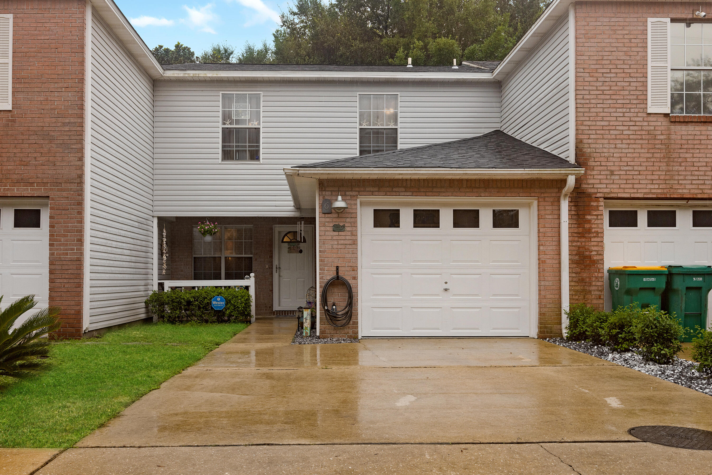 Welcome to your own oasis right here in Fort Walton Beach, FL. A three bedroom, two and a half bath townhouse with an expansive backyard. Conveniently located 9 miles from Hurlburt field, 6 miles from Eglin AFB, and 6 miles to the white sandy beaches and crystal clear waters of Okaloosa Island Pier. This home has many upgrades to enjoy including new vinyl plank flooring downstairs, new carpet upstairs, new lighting in the kitchen, and a 3 year old roof.  Start making memories today!