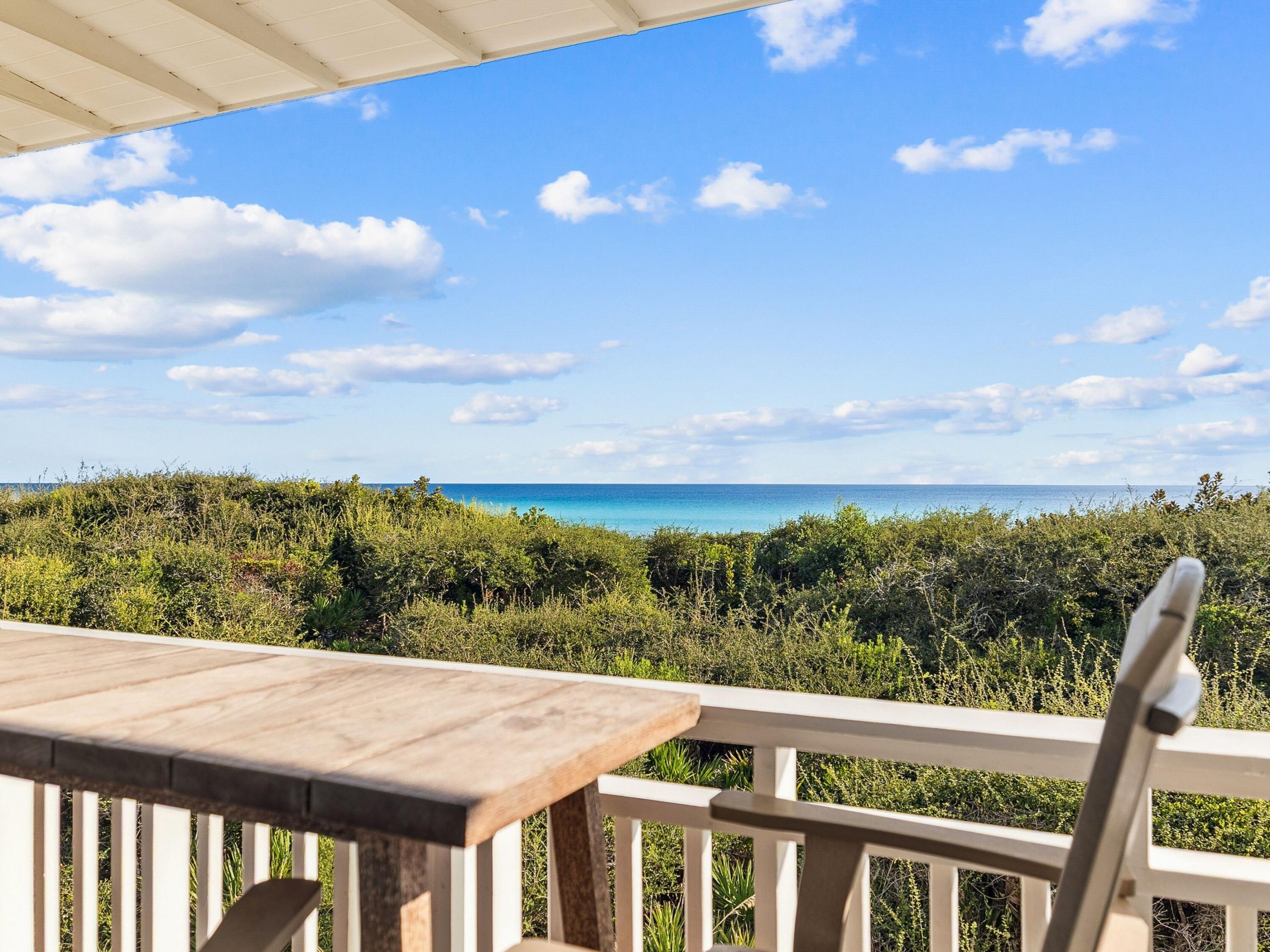 Perched above the dunes with panoramic gulf views from every second-floor window, this two-story WaterColor residence offers an extraordinary coastal lifestyle. One of only 22 exclusive beachfront homes in Town Center Beachside, it combines privacy and convenience beside the WaterColor Inn and Beach Club.

Fully furnished and fully renovated, the three-bedroom, three-and-a-half-bath home features designer décor, updated bathrooms, and a refreshed entryway that sets a tone of understated sophistication. Natural light floods the open living areas, where elegant finishes and gulf vistas create a serene, inspiring atmosphere. Owners enjoy two dedicated parking spaces, including one enclosed garage, as well as private access to a beachfront pool reserved solely for Town Center Beachside residents. 

All WaterColor amenities are just steps away  from resort pools and dining to boutique shopping and nature trails  making every day feel like a coastal getaway. This rare opportunity delivers gulf-front living at its finest, where every sunrise and sunset paints a masterpiece right outside your window.