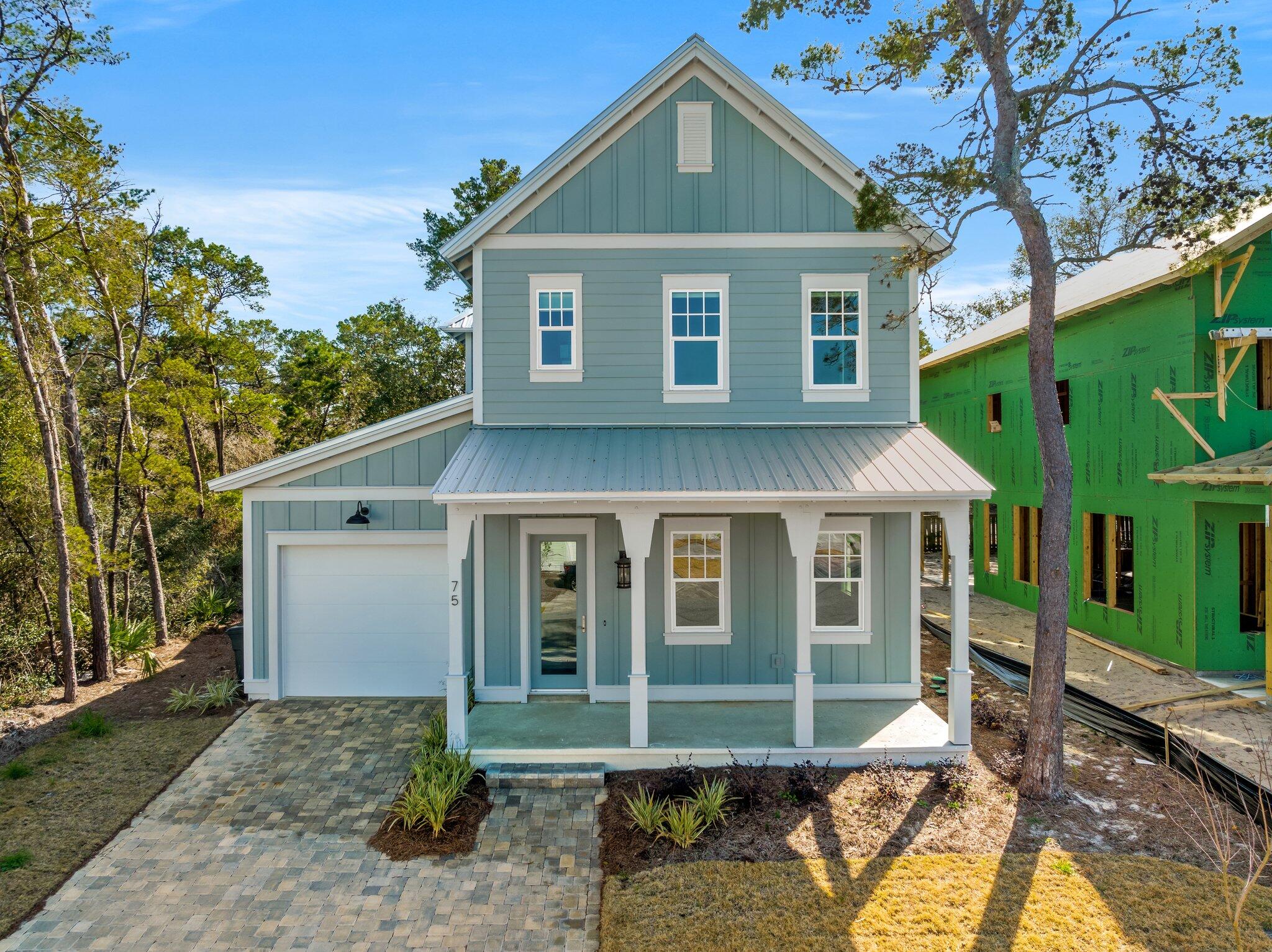 Beautiful 4Bd/3.5Ba home only 1 mile from the beach. This home has custom home features such as; high ceilings, granite counters, modern fixtures, screened in porch, LVP flooring and an upstairs bonus room that could be used as an office. Fun and short ride on the golf cart (provided) to the community pool and dock.

New pictures coming soon!