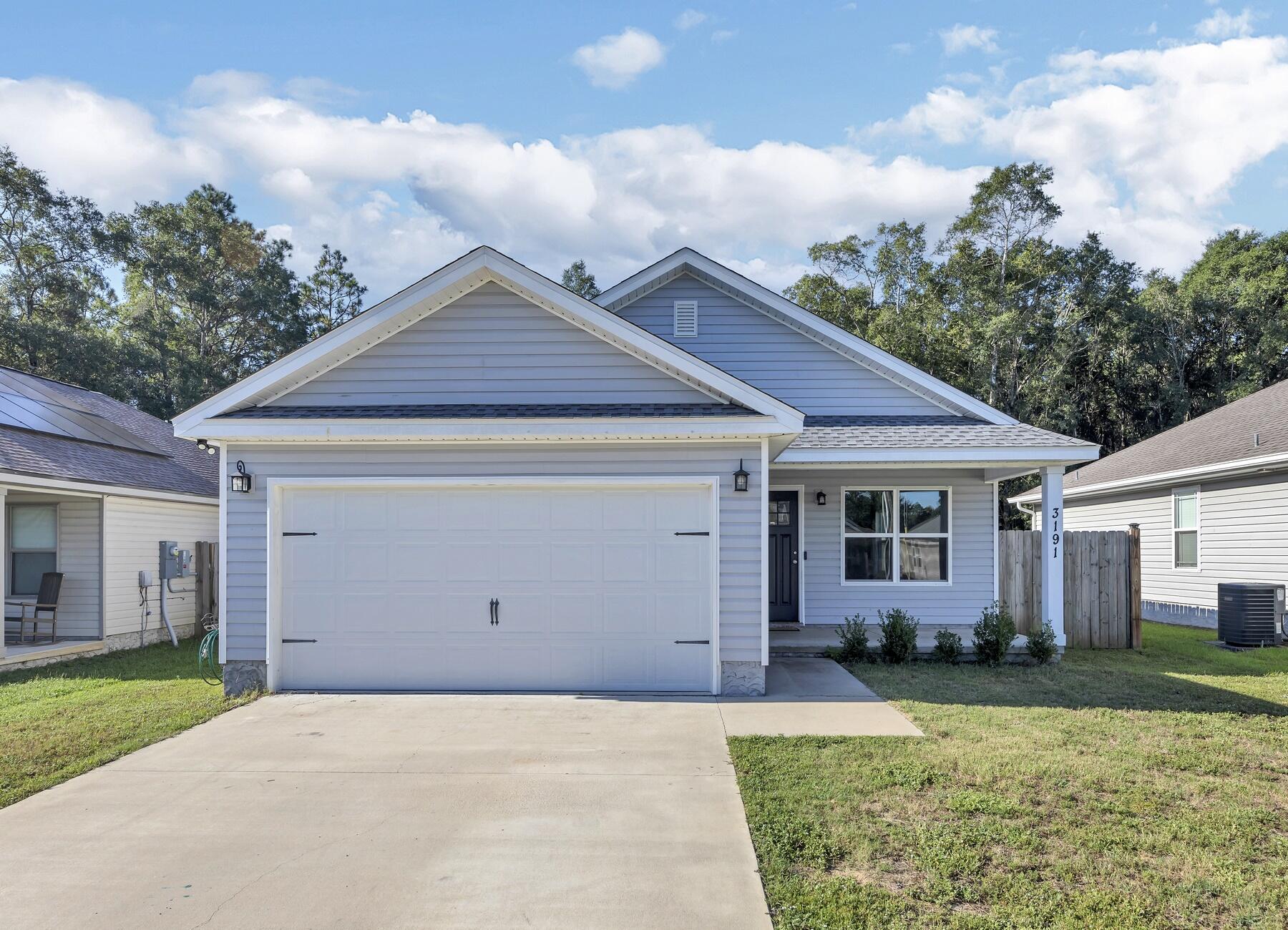 Welcome home! This beautiful updated 2020 build has a spacious and open floor plan that effortlessly combines functionality and style. The living room features abundant natural light, creating an inviting atmosphere for gatherings or quiet relaxation. The kitchen is a modern living dream, boasting stainless steel appliances, ample counter space, and a convenient layout that's perfect for preparing meals while keeping an eye on the kiddos and/or guests!

The master bedroom is a peaceful retreat, complete with an ensuite bathroom and view of the backyard. Additional bedrooms are versatile, ideal for accommodating family members, guests, or creating a home office or hobby space. Throughout the home, tasteful finishes and thoughtful design elements add to the overall appeal.

Step outside to discover the beauty of the outdoor space. The backyard offers a serene escape perfect for grilling, playing, and relaxing. This home is only minutes away from dining, shopping, and entertainment, while still being situated in a quiet neighborhood. 

Don't miss your opportunity to snatch this one up!