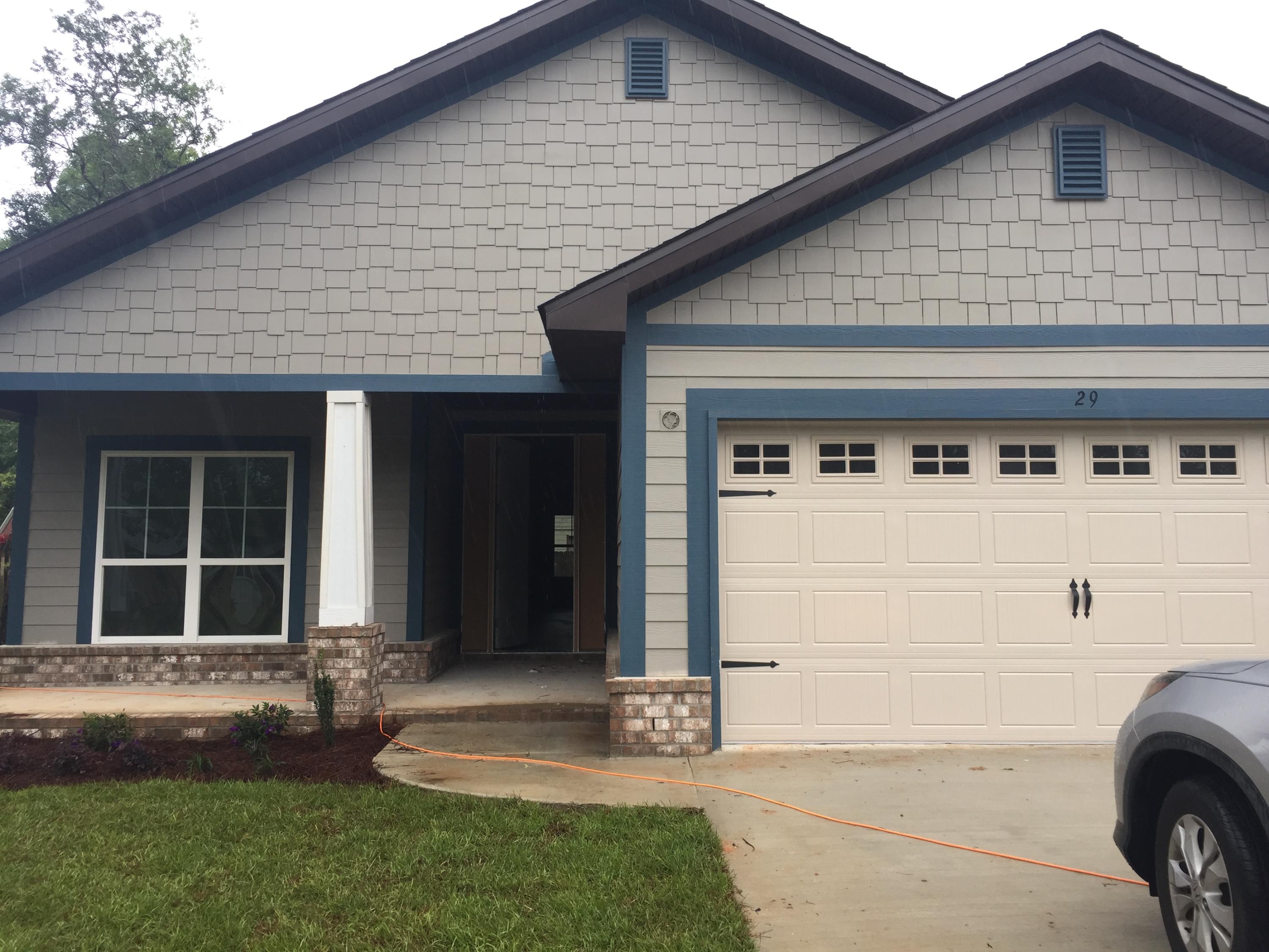 1820 SF Craftsman. granite tops in kitchen and baths, COREtec Pro Plus vinyl plank flooring in main living areas + wet areas + study, carpet in 3 bedrooms.
