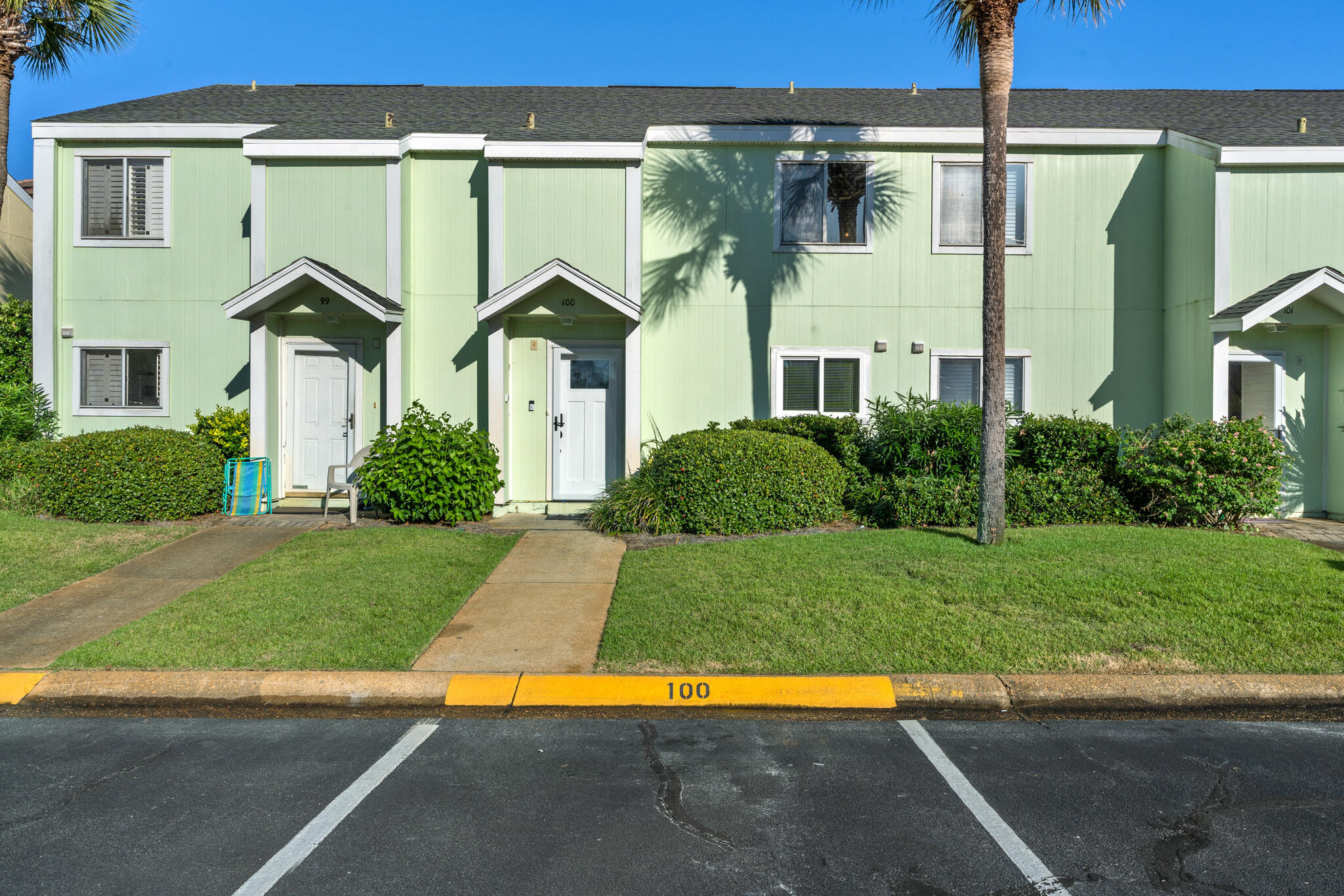 JUST STEPS TO THE BEACH!!!  $70,000 in Rental Projections!  OVER $71,000 in RENOVATIONS for everything in the unit from the kitchen, to the floors, the bathrooms, new furniture and much more (see below for a complete list of upgrades).  This resort offers over 300 feet of beautiful, private beach here in Southbay by the Gulf. This unit comes FULLY FURNISHED and is turnkey for immediate rentals or for a second home.   Southbay amenities include a beautiful 5 acre freshwater fishing lake right in the middle of the complex, TWO pools (both with kiddie pools), TWO tennis courts with shuffleboard, and beach service is available as well. This unit also has a private patio outside perfect for entertaining and grilling on those beautiful quiet nights, and then you can walk directly off the patio to the beach walkway.  South Bay is close to all of the attractions Destin has to offer such as deep sea fishing, boating, waterparks, two large shopping malls, fine dining, and the association is pet friendly.  

GRAND TOTAL COST OF IMPROVEMENTS IS $71,550


Kitchen Improvements - $5,700

Painted kitchen cabinets
Replaced cabinet knobs
New ceramic tile on three walls
Painted walls and ceiling
New luxury vinyl flooring
New switch plates
New dishes, bakeware, utensils, mixer bowls, toaster, blender, waffle maker, wine glasses, fully stocked kitchen.
New hurricane proof low E kitchen window.
New Moen kitchen faucet
New Bosch dishwasher
New Samsung stainless steel refrigerator 

Living Room/Dining Room- $23,250

New luxury vinyl flooring
New furniture; dining room table/six chairs, sleeper sofa, three end table/coffee tables, 2 new lamps
Glass tops customized to fit all furniture tops  
New recessed ceiling lights, new ceiling fan, new dining table ceiling light
All walls and ceiling painted
Popcorn ceiling removed
New oversized slider door low E and hurricane proof
New 65" LG TV
New electric fireplace
Designer wall with blue and white shiplap

Half Bath - First level - $2,300

New designer vanity
New wall mirror
New wall light
New luxury vinyl plank flooring
Remove wallpaper, new paint, remove popcorn ceiling
New pictures and wall hooks

Laundry Room- $1,300

Painted walls
3 - 42" White Shaker cabinets
New Samsung washing machine
New ironing board, pics and wall hooks

Hallway main floor- $5,000

New luxury vinyl plank flooring
3 New ceiling lights
Painted walls and ceiling, removed popcorn ceiling
New front exterior door, painted, new hardware and lock
New Anderson Storm door
New front porch light
Ring Doorbell camera installed with new wireless doorbell

Stairs going upstairs- $750

Hand Railing and spindles sanded and painted 
Walls painted

Hallway Second Floor- $950

Walls painted
2 New ceiling lights
New pictures
Wall shelving with hooks

Master Bedroom- $4,800

Painted walls
New furniture; king size bed frame and mattress, nightstand, 2 lamps, 2 chest of drawers
Glass tops customized to fit all furniture tops  
New ceiling fan
New 65" LG TV
New cable wiring

Master Bedroom Bathroom- Complete Remodel - $8,350

New designer vanity, faucet and hardware
New ceramic tile flooring
New toilet
New walk in shower with custom tile install, new shower head, new shower doors
Removed popcorn ceiling and wallpaper, painted walls and ceiling
New shelving over toilet
New medicine cabinet
New wall lighting
Glass tops customized to fit all furniture tops  

2nd Bedroom - $3,650

New painted walls
New ceiling fan
New furniture; queen size bed and mattress, bedding, chest, 2 nightstands, 2 lamps and pictures
Glass tops customized to fit all furniture tops

3rd Bedroom - $4,750

New painted walls 
New ceiling fan
New furniture; 2 bunk beds, 4 twin mattresses, chest, nightstand, lamp, bedding
Pictures
55" TV
Glass tops customized to fit all furniture tops

Guest Bathroom second level - Complete Remodel - $8,600

New designer vanity, faucet and hardware
New Bathtub
New ceramic tile flooring
New toilet
New shower with custom tile install, new shower head, new shower doors
Removed popcorn ceiling and wallpaper, painted walls and ceiling
New shelving over toilet
New medicine cabinet
New wall lighting
 
 
Condo Exterior -  $2,100

Patio was professionally powerwashed
New large deluxe patio table with 6 chairs
Added shelving and hooks in outside storage closet
Charcoal Grill
6 Beach Chairs with patio cover for guest use