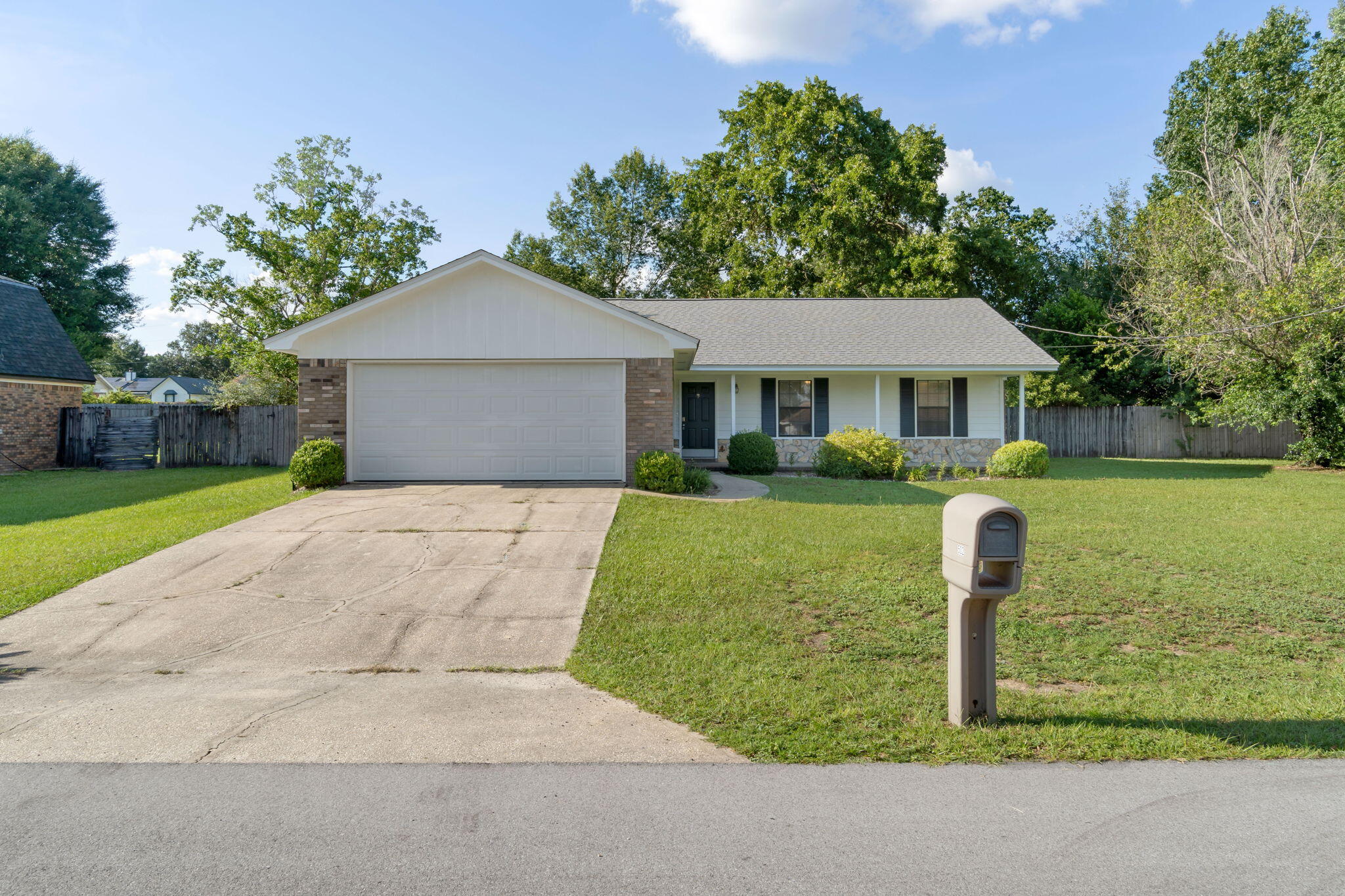 Surround yourself with the warmth and charm of 502 Krest Drive, a delightful sanctuary nestled in the heart of Crestview, FL. This inviting 4-bedroom, 2-bathroom abode offers a perfect blend of comfort and space, boasting a generous 1,611 square feet for you to enjoy. As you step inside, you'll be greeted by an open and airy layout, ideal for both entertaining guests and everyday living. The well-designed bedrooms provide ample space for relaxation, ensuring a restful night after a busy day. With two full bathrooms, morning routines are a breeze, offering convenience and privacy for everyone. The home's thoughtful design emphasizes functionality, making it a perfect fit for a variety of lifestyles. Located on Krest Drive, you're just moments away from the vibrant community amenities.