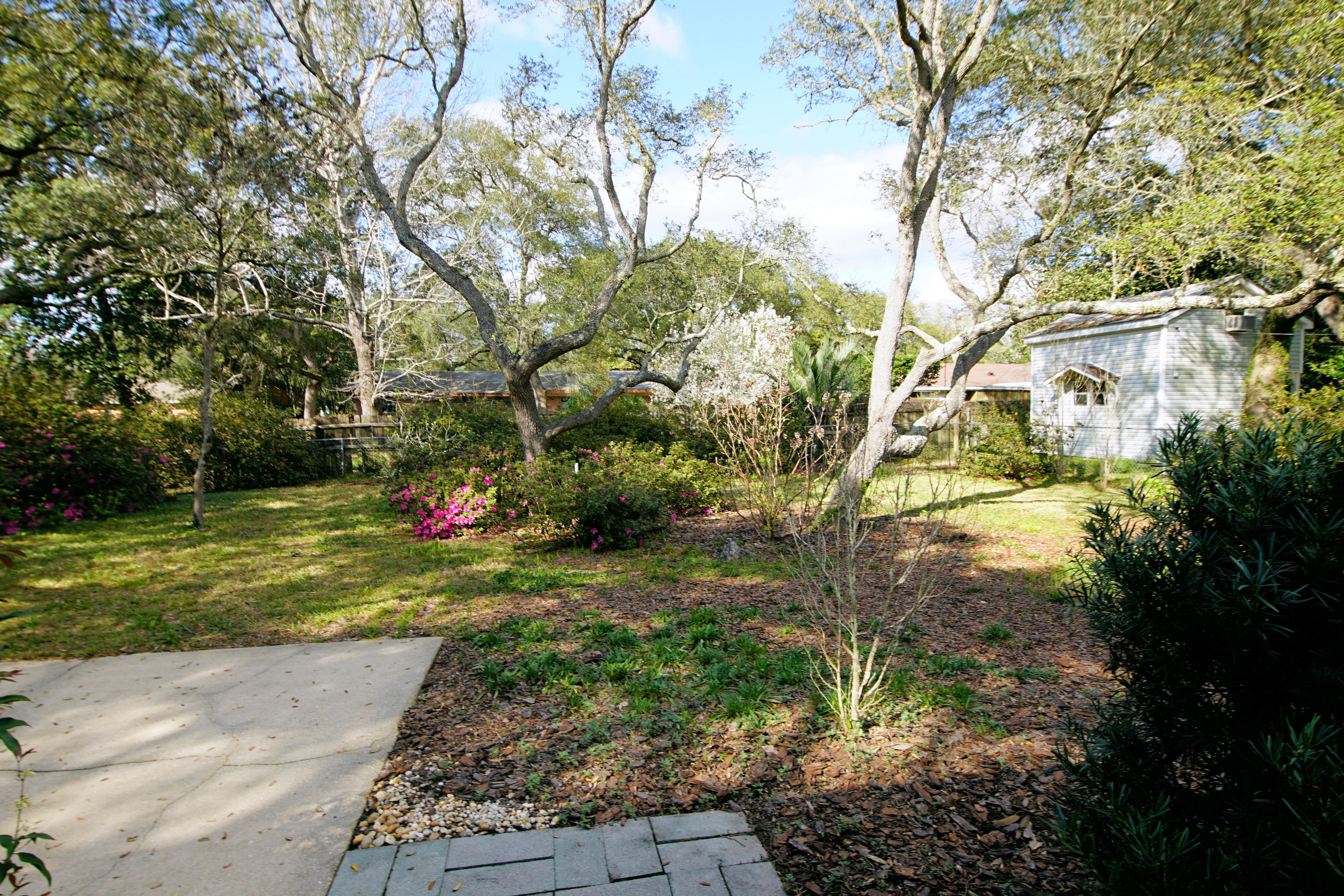 Perfect location between Eglin And Hurlburt Air Force Bases!
Present owner has done a lot of nice updates starting 2004-05 including new roof, kitchen with a large pantry and (all appliances convey including refrigerator), baths, tinted glass sliding doors, all new screens ,sanded and polished parquet floors, new inside doors, insulation, water filter, hot water heater and disposal. Large fenced backyard has lovely trees including fig and blueberries. Well pump and sprinklers for the entire yard.
This all electric home has copper wiring! Home was freshly painted on the outside just 2 years ago!
Just waiting for new owners to enjoy! This transaction had multiple offers. (4)
Buyer to verify all measurements.