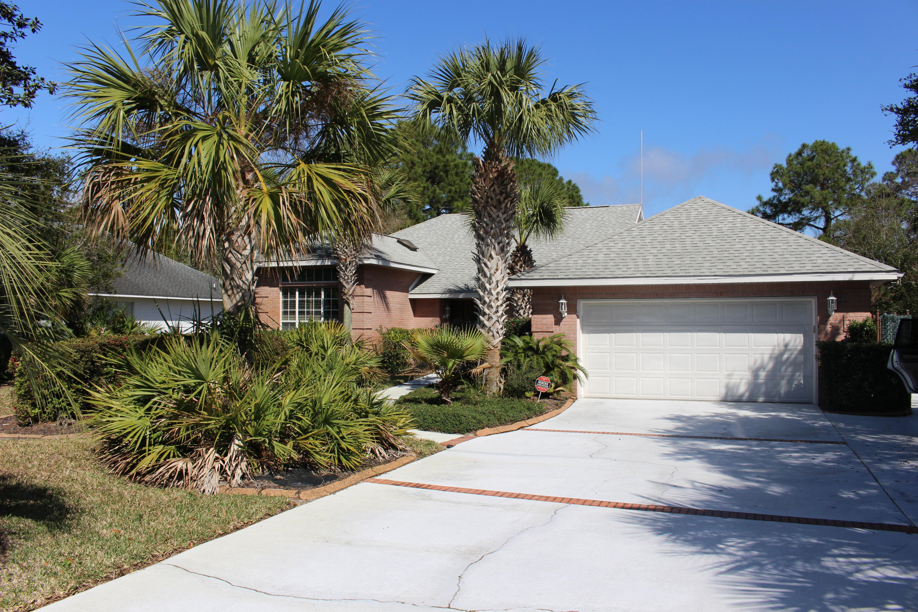 Deep Waterfront in Destin's prestigious Indian Bayou community. This extraordinary home is truly unique in every respect. Nothing has been overlooked, nor has any expense been compromised, in the innovative design and construction of this remarkable property. Architectural refinements, upscale amenities, and advantageous features abound. The condition is absolutely immaculate, the location is ideal, and the Bayou's natural beauty is magnificent. An exquisite screened pool, tranquil fountain, and complete dock/boat lift facilities plus a standby generator combine to further enhance the appeal of this solid-brick home and its gracious living area. The interior is even more impressive and must be seen to be fully appreciated. There are three large bedrooms and two bathrooms, a superior kitchen with center island, desk and breakfast nook, a lovely dining room, an immense great room with an inviting fireplace, built-in bookcases and plant shelves, and a large utility room complete with cabinetry and a pantry. There's also a delightful, fully-appointed lanai overlooking the pool and the scenic bayou. Storage space is plentiful throughout.  Home being sold as is and unfurnished.