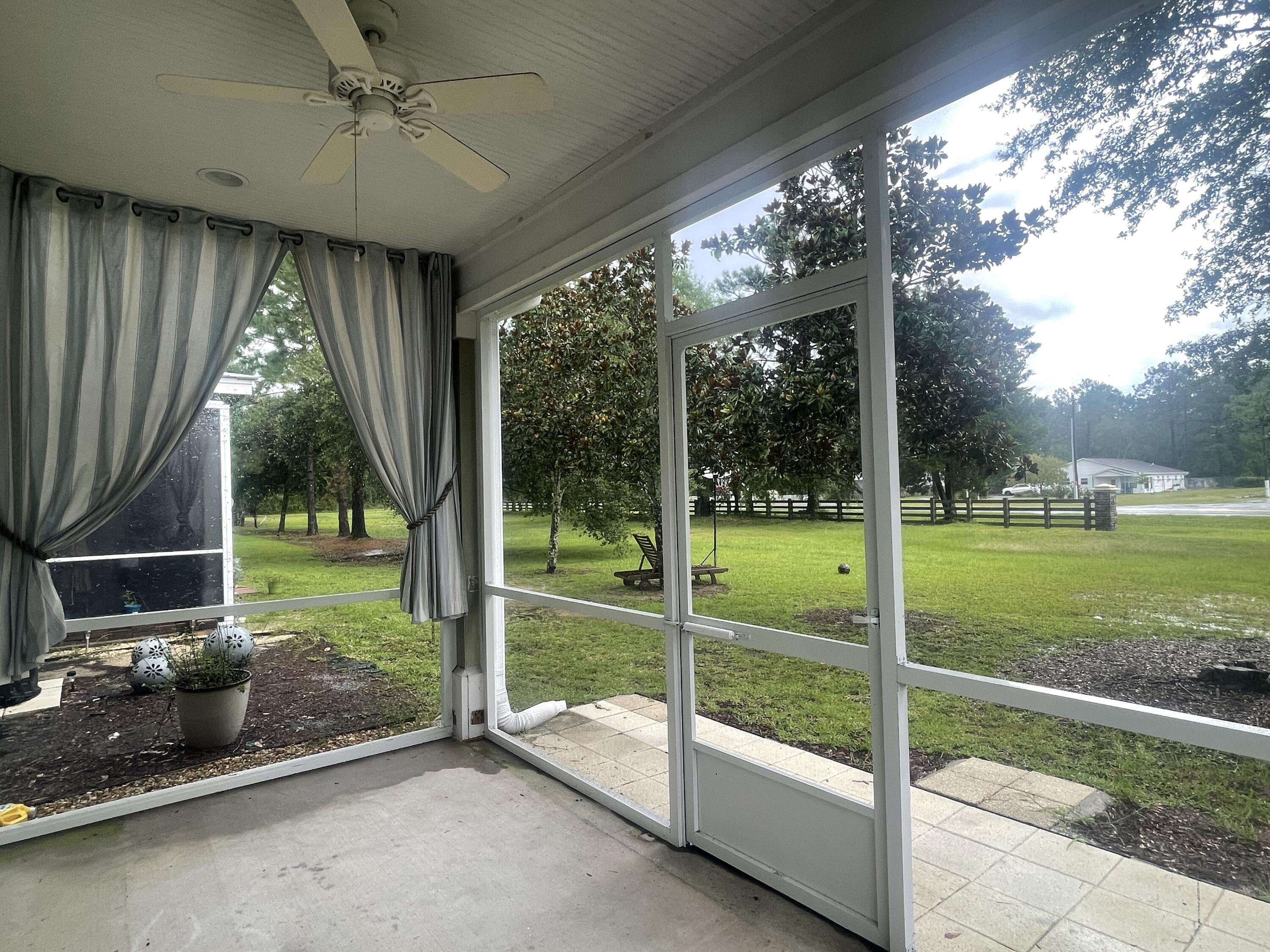 This renovated, 3 bedroom, 2.5 bath end unit town home with upgrades and a community pool! This lovely home is across the street from an elementary school, just down the road from a Publix shopping center, and a short, easy commute to the sugar sand beaches and emerald waters of 30a/SOWAL. It has fresh, neutral paint and no carpet throughout. The open floor plan on the first level includes a nice size living room with nook, eat-in kitchen with breakfast bar, gorgeous counter tops, plenty of counter/cabinet space, stainless appliances (including a flat cook top stove), and a beautiful back splash, as well as a half guest bath with pedestal sink and a screened-in back porch Upstairs, you will find the master bedroom, complete with a walk-in closet and en suite, as well as two guest rooms sharing a full guest bath and the laundry hookups. There is plenty of storage. Pool care, lawn care, and garbage included in the rent. Pets may be considered on a case-by-case basis with prior owner approval and a non-refundable pet fee. No smoking including vapes.