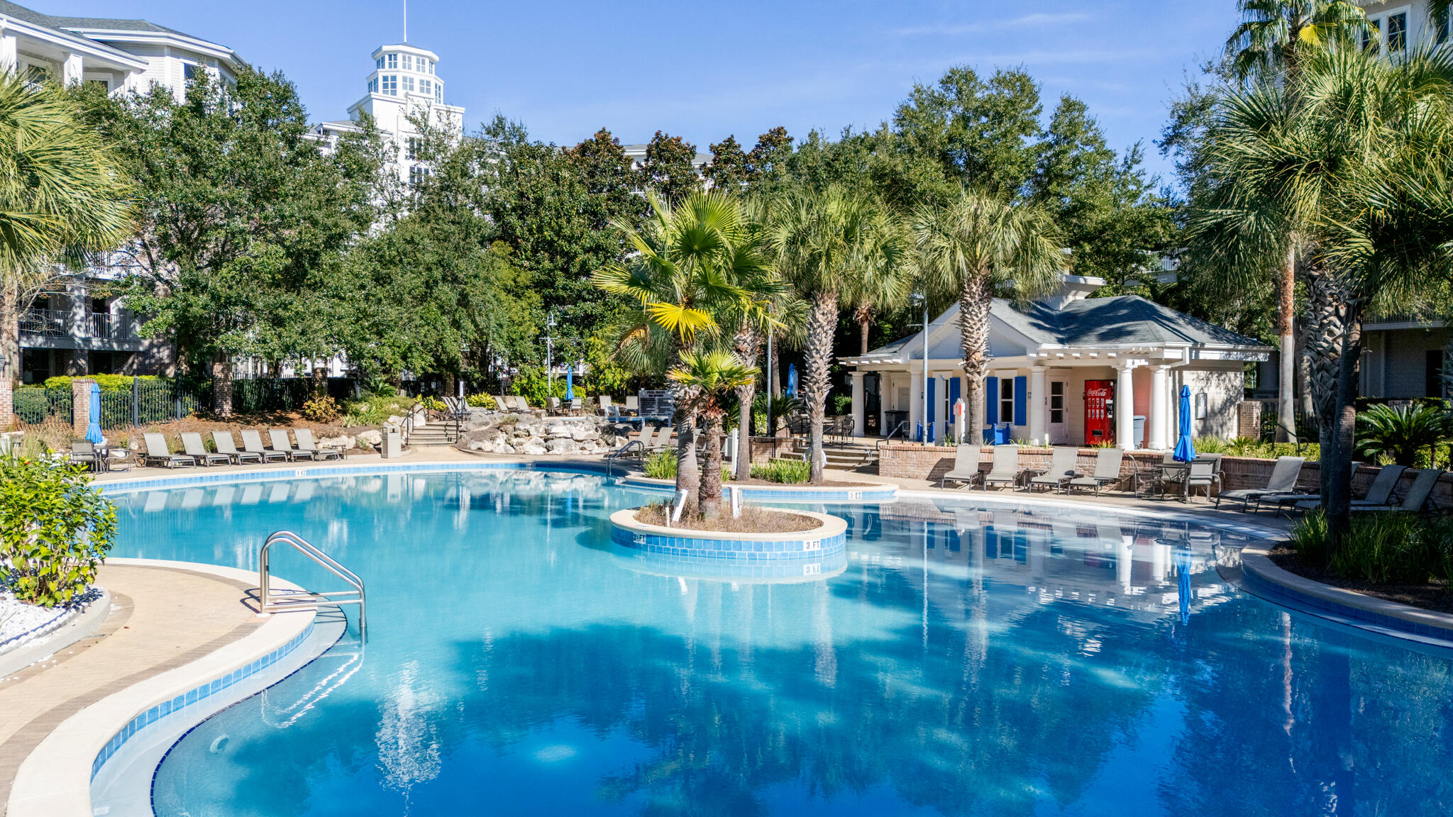 Coastal Lifestyle At It Best! Whether it is for personal enjoyment or investment, this Spacious Studio Unit offers a fantastic opportunity. Conveniently located at Bahia Condo, in Sandestin Resort, in Miramar Beach, FL! This fully furnished Studio, features an open layout with ample space for a king-size bed, a cozy living area, kitchenette, and dining table—perfect for relaxing stay or a convenient base for longer visits.