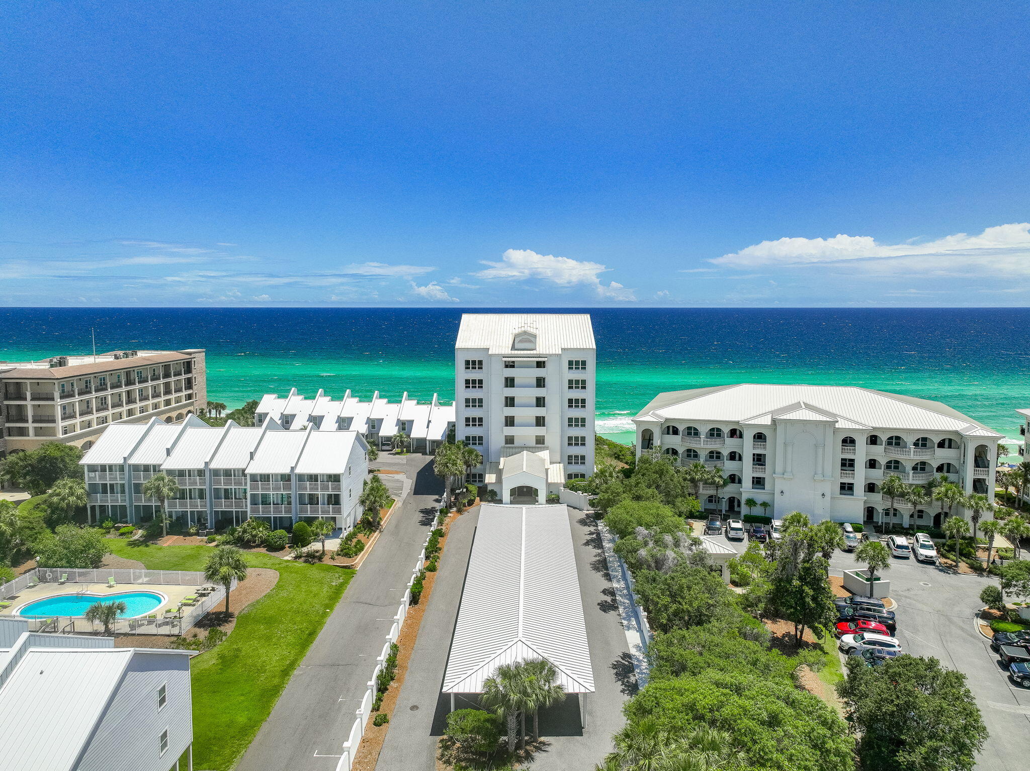 Enjoy stunning Gulf views from this beautifully renovated first-floor condo in sought-after Blue Mountain Beach on 30A. Overlooking the pool and the Gulf, this residence offers coastal elegance in a quiet, gated, non-rental community. The open layout features high-end finishes and seamless indoor-outdoor living with breathtaking views from the main living area and private patio. Just steps to the beach, and a short walk or bike ride to local shops, restaurants, and scenic trails—this is 30A living at its finest.