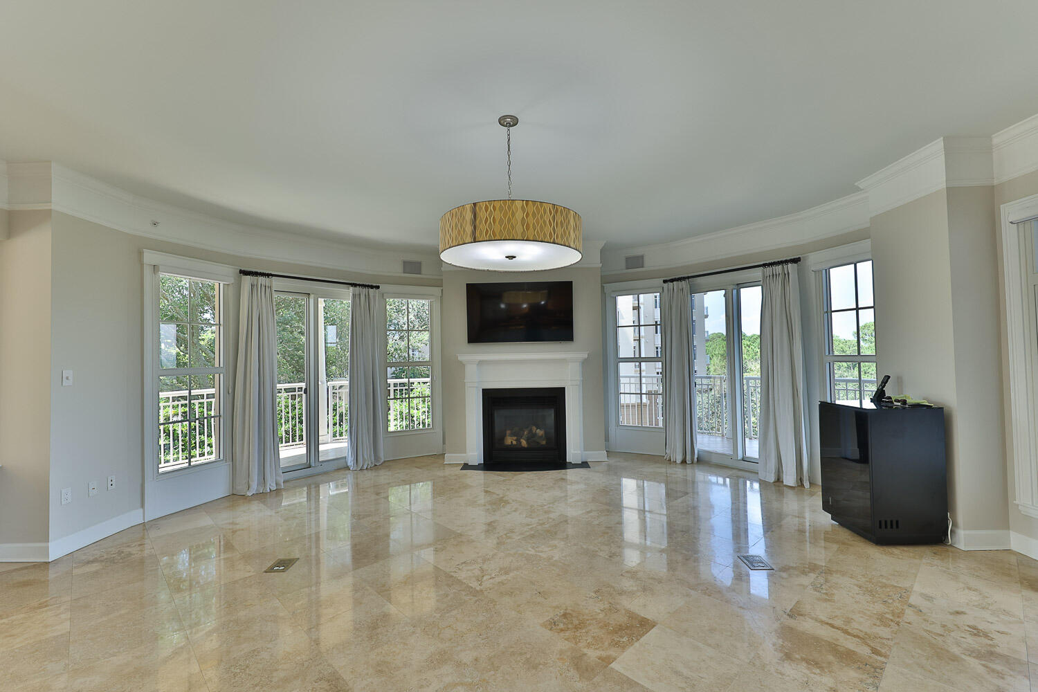 Beautiful 3-bedroom, 3.5-bathroom Castleton unit sits one floor above the newly refurbished lobby in Tower 2.   Freshly painted, deep-cleaned residence, with upgraded travertine flooring, LED lighting, plantation shutters, and upgrades in the primary bathroom stand out. Residence includes a new HVAC (2020), high-end Eco Water Filtration System (10K value), smart TVs and media equipment, wired for Cable/Satellite, with a BDI cabinet. Washer & Dryer convey as well. A highly coveted additional storage space (30-35k value) and a golf cart space (25K+ value) are difficult to find. Enjoy the lush greenery, bay, and golf course views from your wrap-around balcony, which has 5 access points. The unit is move-in ready. Furniture can be conveyed with the unit, subject to the agreed terms.