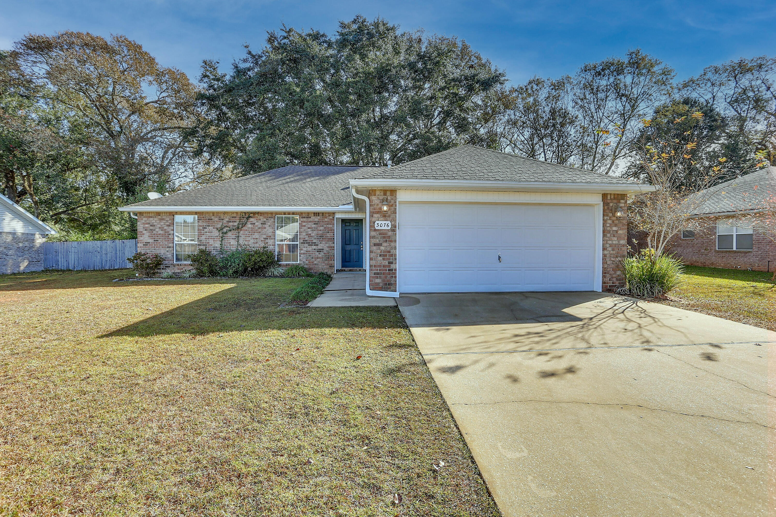 Welcome to this well maintained 3 bedroom, 2 bath, 2 car garage home nestled in the sought after subdivision of Brooke Estates which includes a community pool and tennis courts for your enjoyment.  The home welcomes family and friends upon entering you will notice the large family room with cathedral ceilings and open concept dining and family room. The home has been freshly painted in agreeable gray and new LVP flooring throughout the home.  The galley style kitchen offers ample cabinet and counter top space for meal prep.  The master suite has a nice sized walk in closet and the additional bedrooms are nice sized with ample closet space.  The water heater was replaced in 2021 and the home is being offered with a 1 year home warranty for buyers peace of mind.  Schedule your showing today!