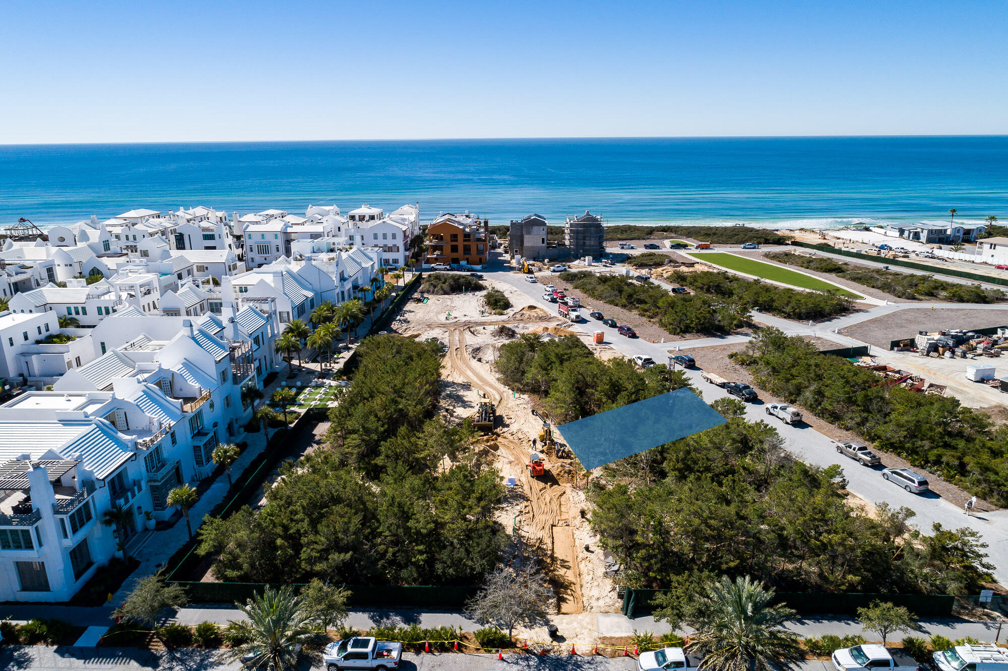 Spectacular custom homesite in the XX Block of Alys Beach south of Scenic Hwy 30A.  This beautiful homesite faces west yielding endless design opportunities for a custom home.  The homesite is approved for two conditioned stories of living space with a third story roof terrace design element allowing for open air entertaining and  watching amazing sunsets.  This property is only one of two remaining homesites in the XX Block.  Contact Alys Beach Properties to learn more about this incredible opportunity.