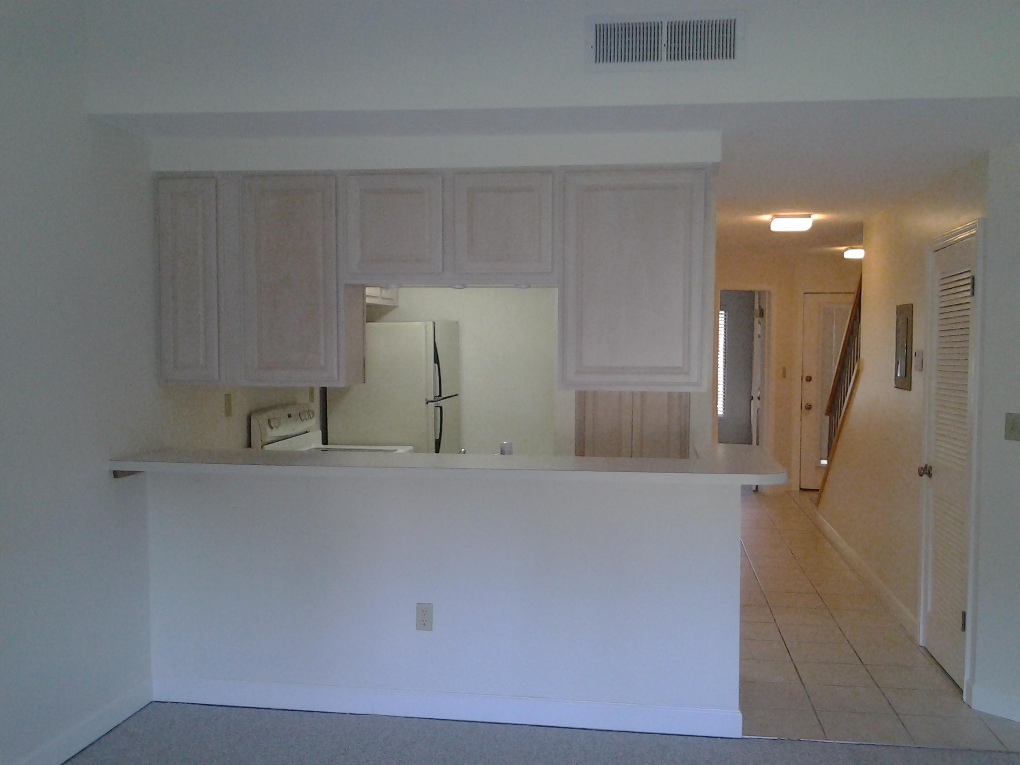 Well maintained unit at the Lakeside condominiums overlooking the lake. Flat top range, dishwasher, refrigerator, and washer and dryer included. 2nd bedroom is loft area on the 2nd floor with bathroom upstairs for privacy. Owner will allow pets with restrictions and $255 non refundable pet fee. NO Smoking! All adults intending to live at the property must fill out an application and be on the lease. Call for appointment to view.