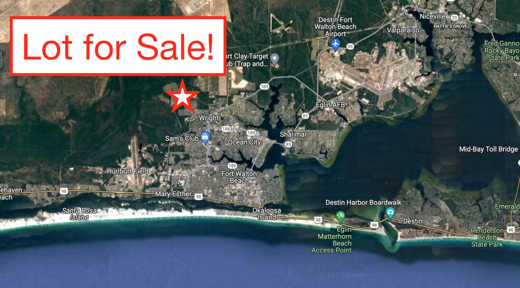 AMAZING OPPORTUNITY! You could build your Fort Walton Beach dream home on this large lot in the established Willow Bend neighborhood OR make a great land investment by purchasing it - YOU CHOOSE! The wooded lot is located on the cul-de-sac of Bentwood Lane and the location is amazing; Shopping, the Beach, Parks, Schools, etc. is all just a stone's throw from your front door. There is VERY LITTLE LAND available in Fort Walton Beach and at this price it will not last long - So act quickly!