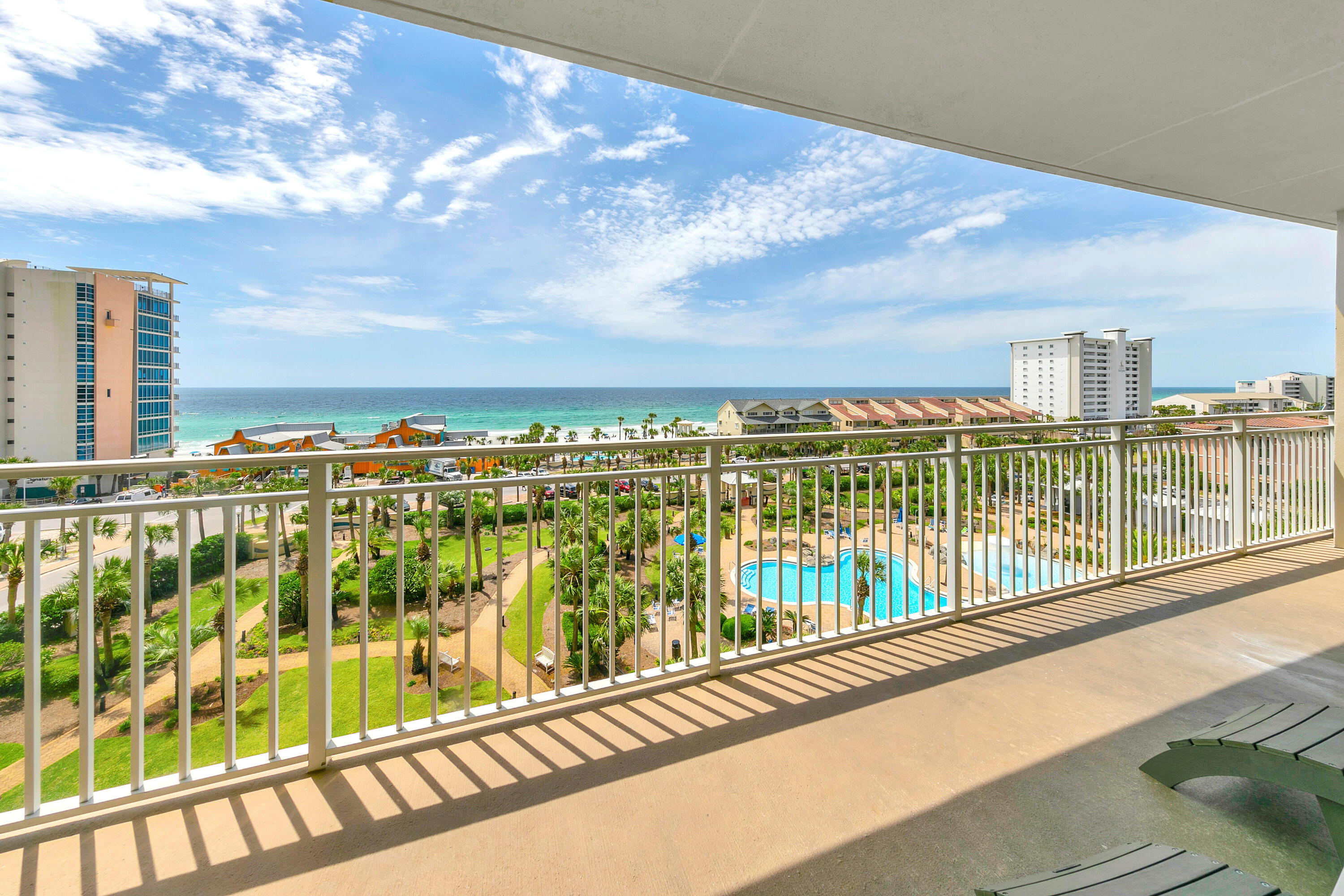 Coastal Living at Its Finest - Sterling Shores 2BR/2BA Condo in Destin, FL

Welcome to your dream beach getaway in the heart of Destin! This beautifully maintained 2-bedroom, 2-bath condo in the highly sought-after Sterling Shores resort offers the perfect combination of comfort, luxury, and location.

Step inside to find an open-concept floor plan with abundant natural light, updated flooring, and a spacious living area that flows seamlessly into the dining space and fully equipped kitchen—perfect for entertaining or relaxing after a day in the sun. The private balcony provides stunning views of the Gulf and lush resort grounds, ideal for morning coffee or evening sunsets.